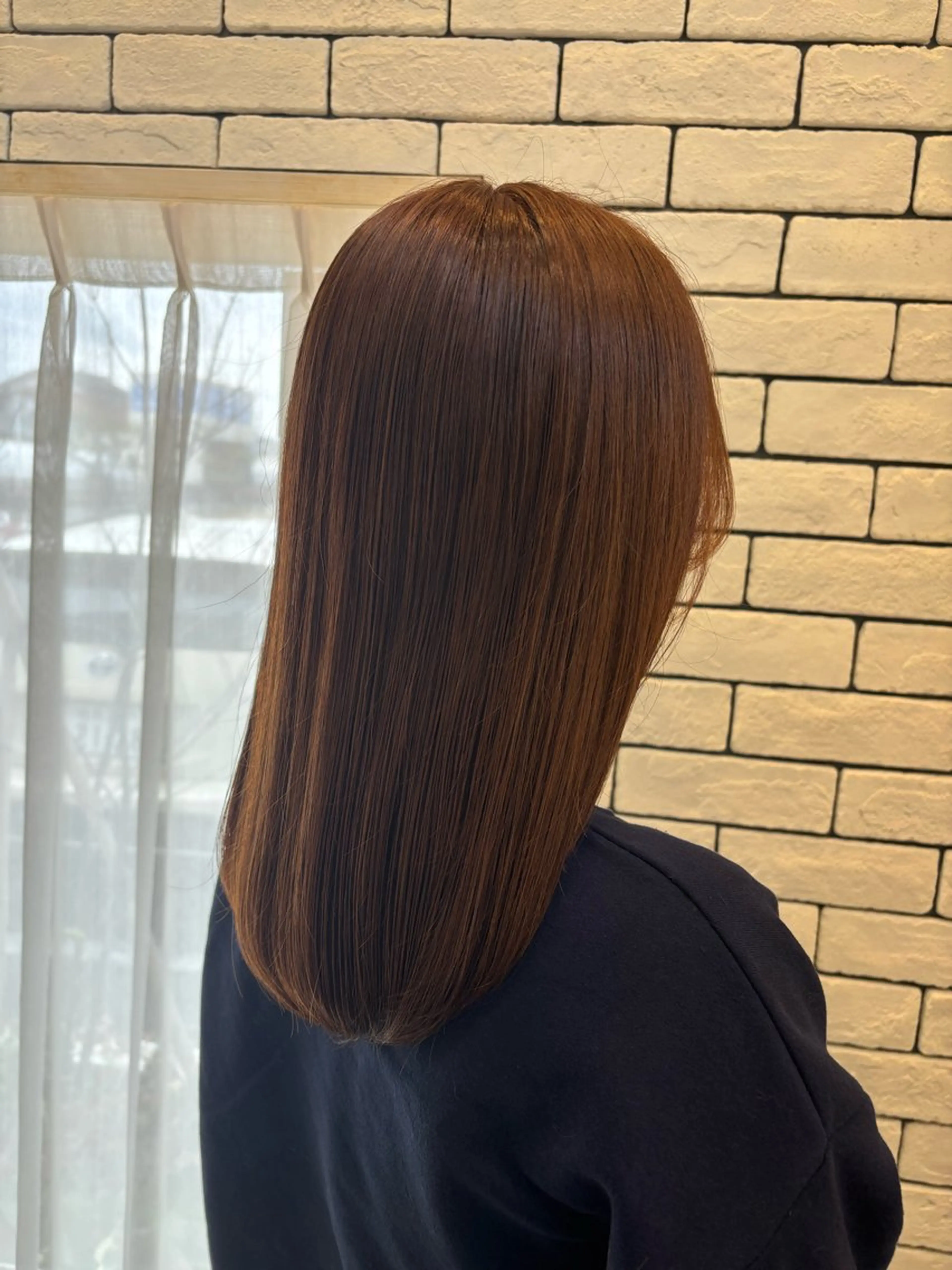 ミディアム カラー adorableはなみずき店所属・adorable🌼 谷内美沙紀のヘアスタイル