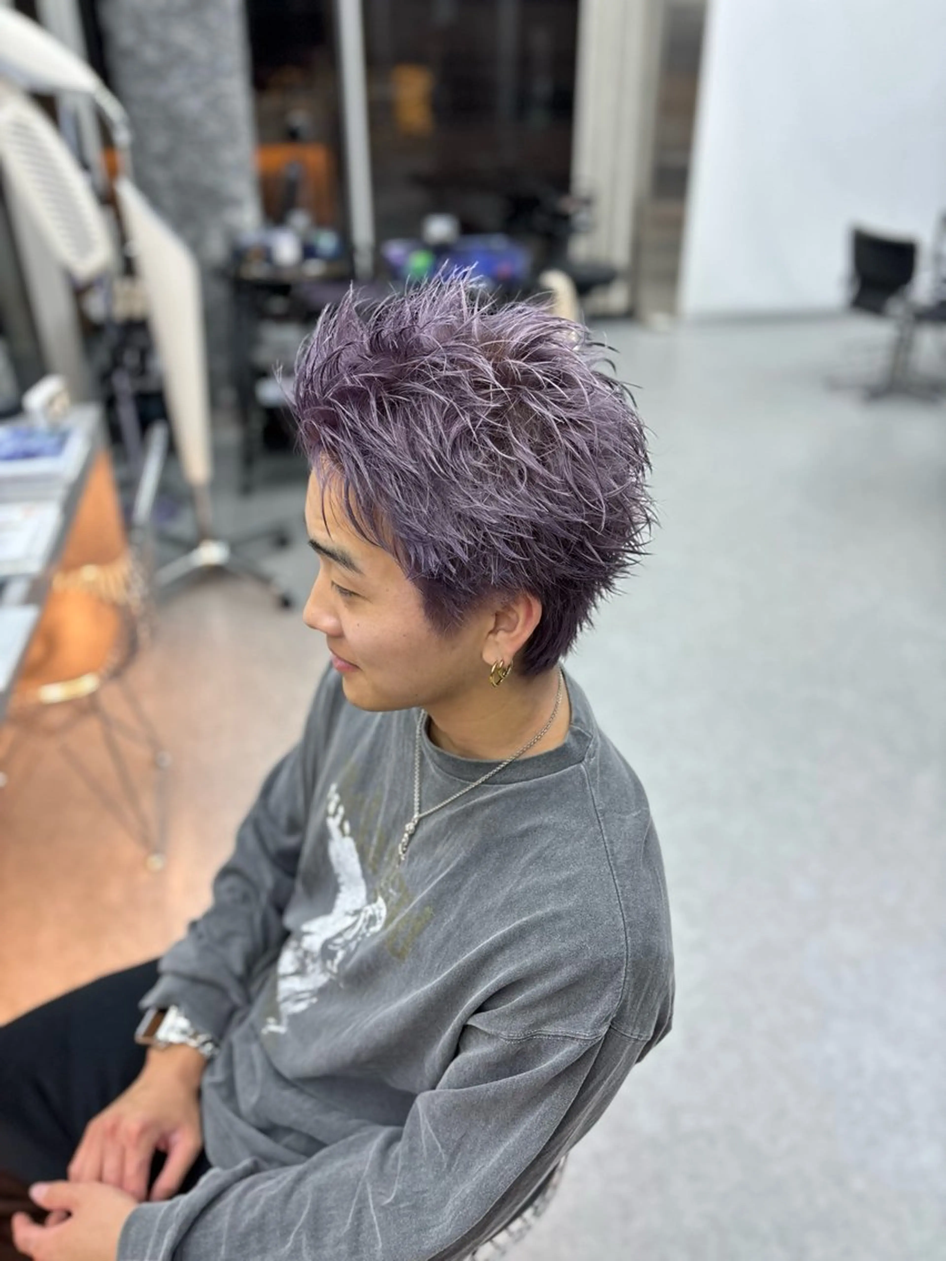 カラー メンズ ヘアカラー DEW ITSUKIのヘアスタイル