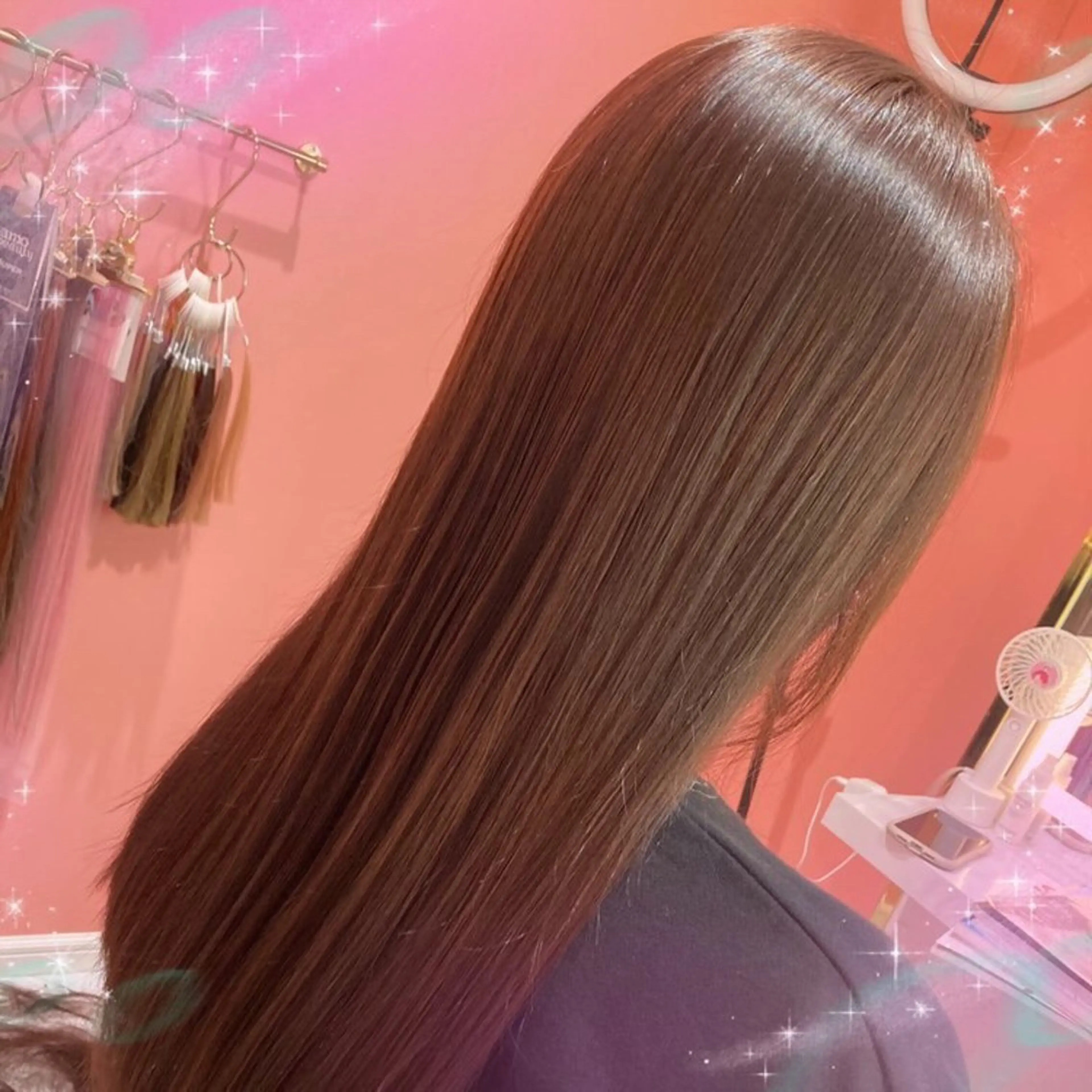 ロング カラー Beauty Sal on Milkのヘアスタイル