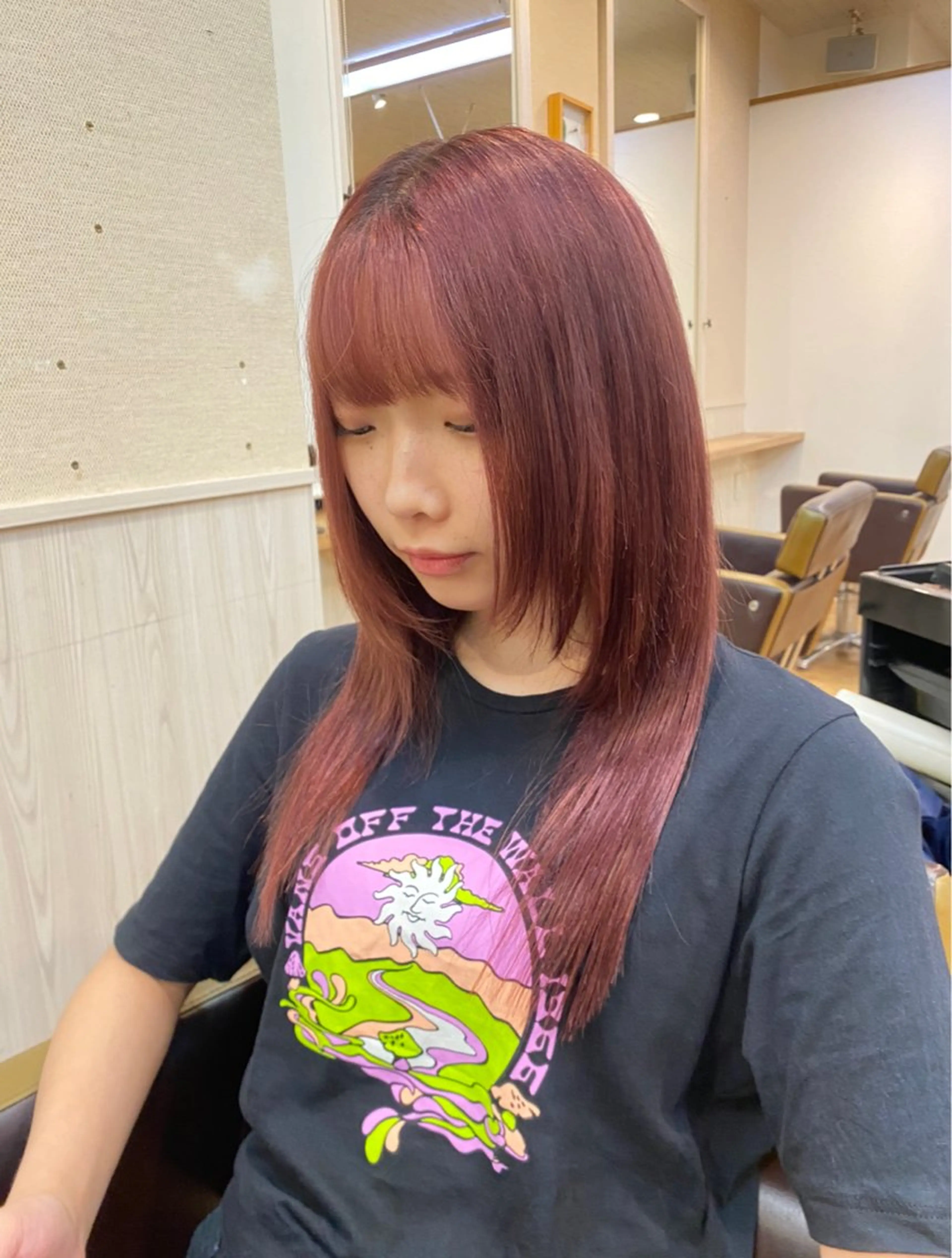 セミロング NUMBER 天王寺YUYAのヘアスタイル