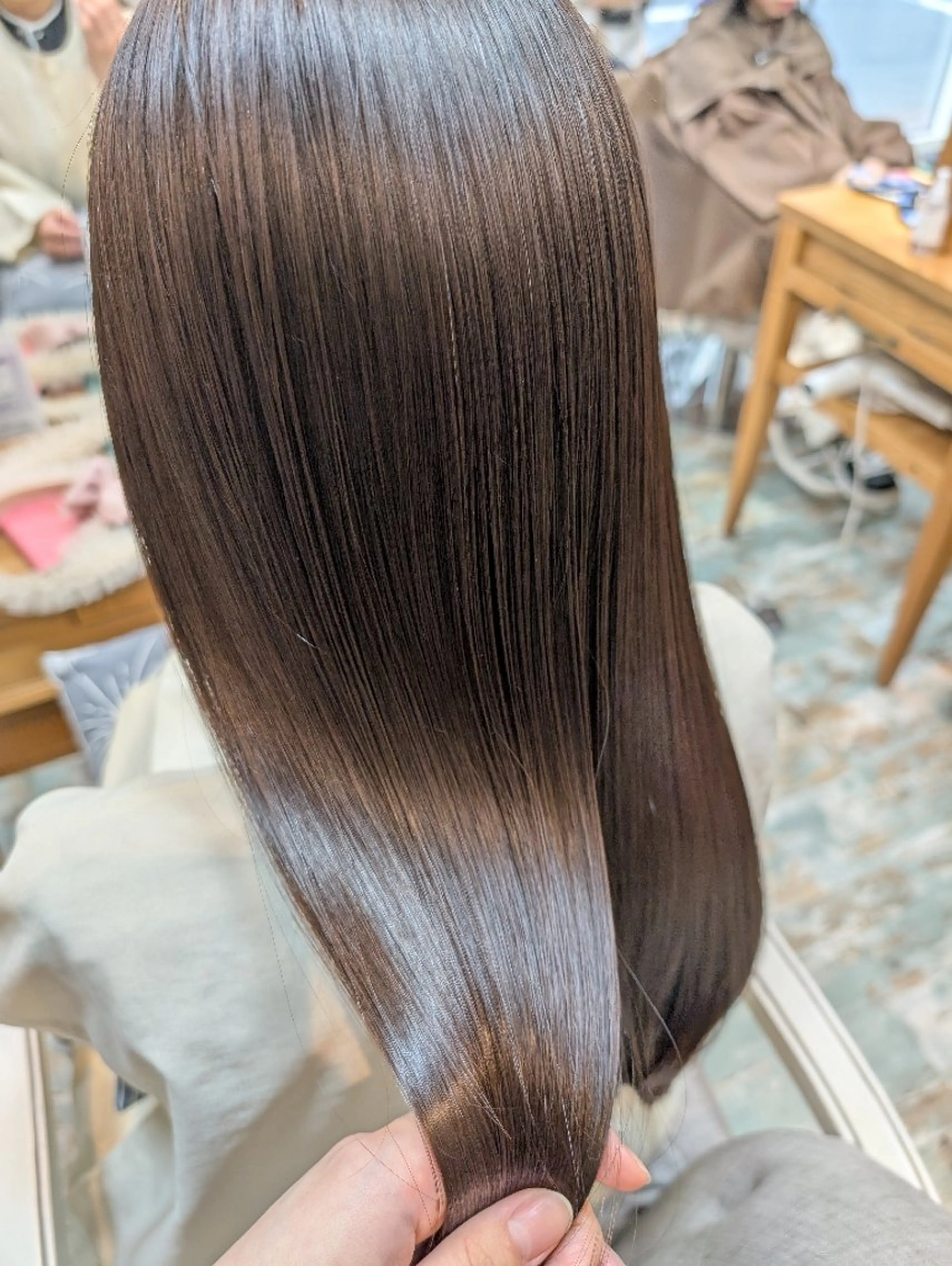 【平日限定30％off📣】カット+縮毛矯正+Aujuaトリートメントの写真