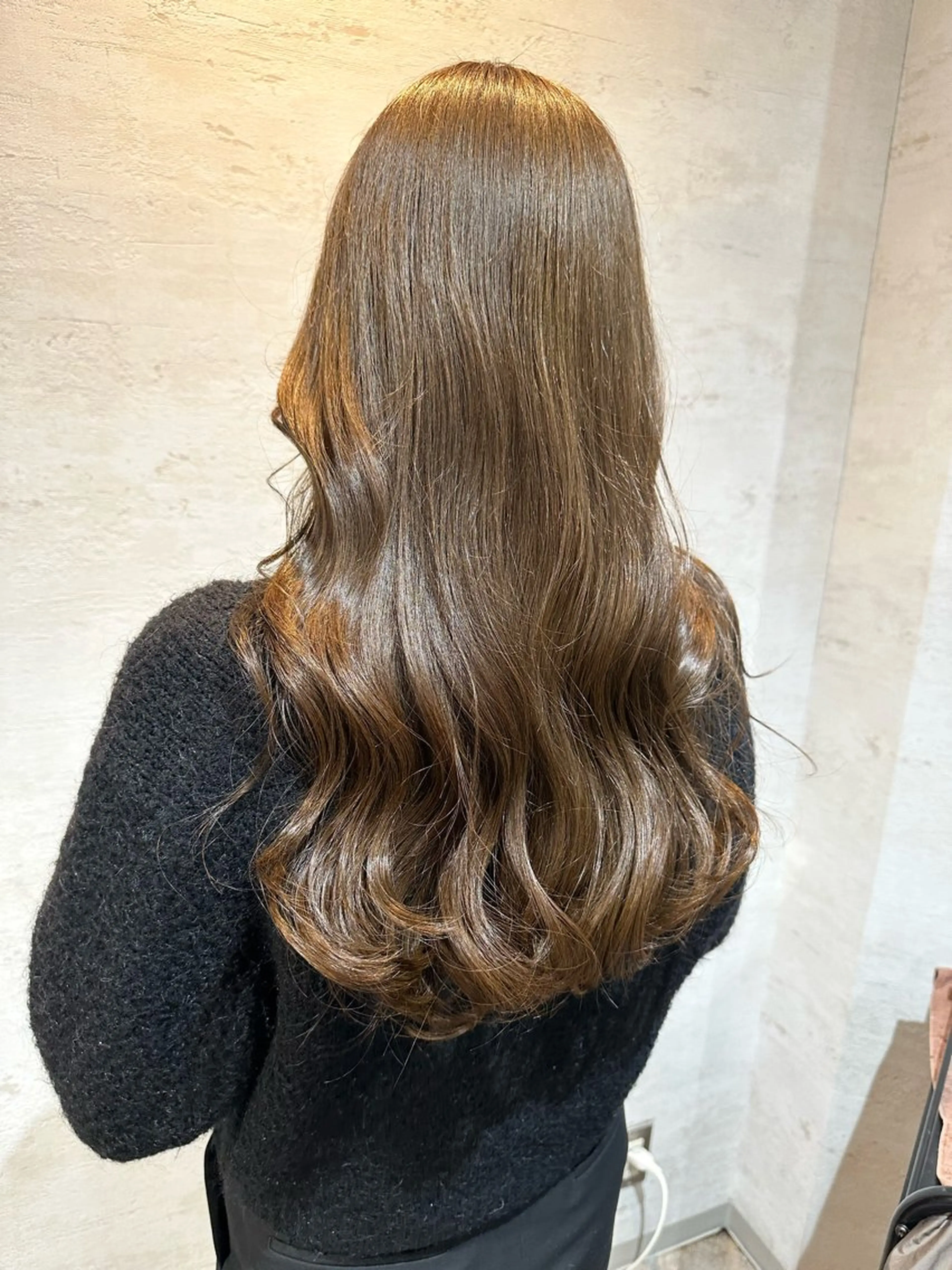 ロング カラー ベージュカラー ヘアカラー トリートメント 2nd所属・🤍2nd🤍田所 美希のヘアスタイル