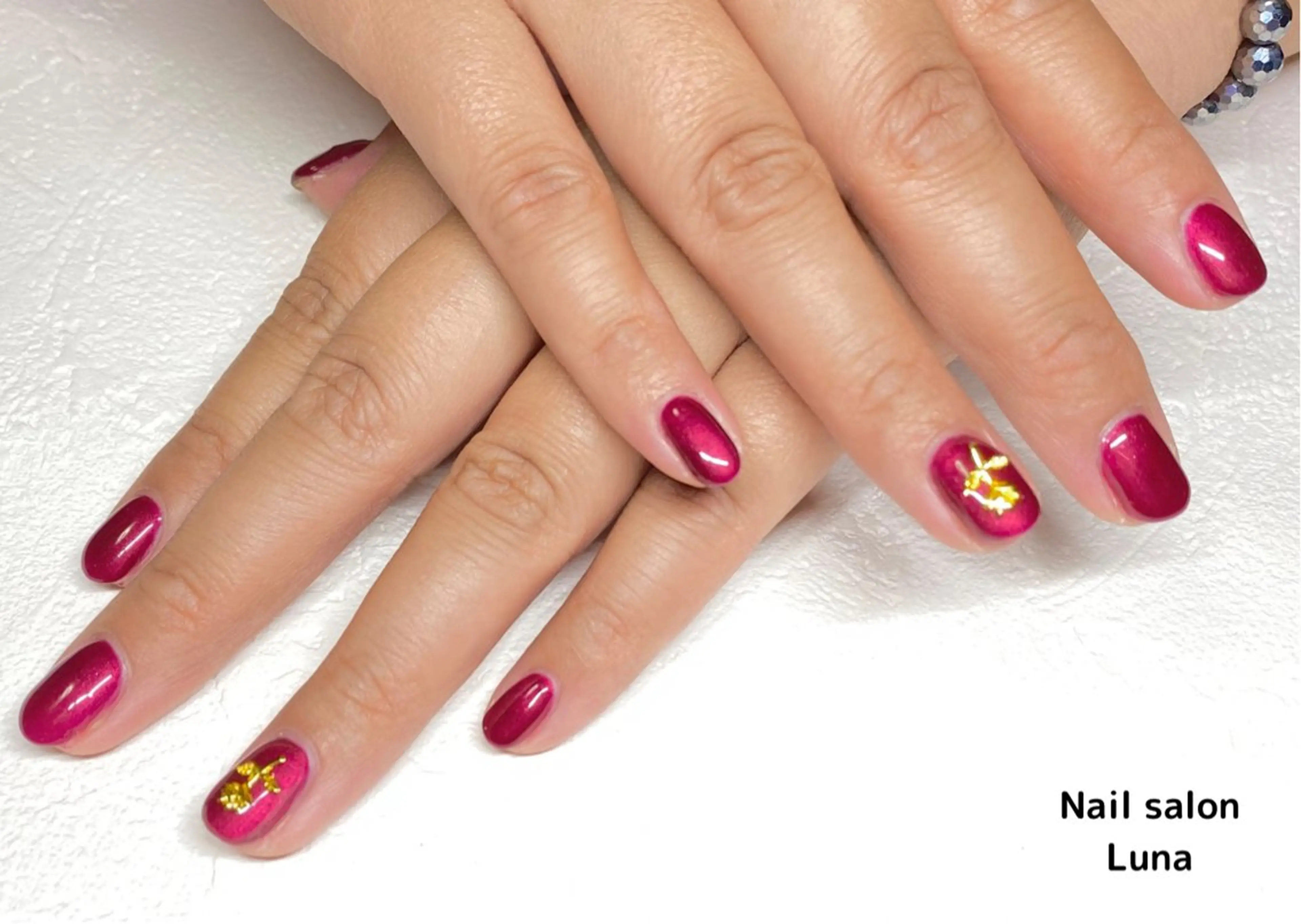 ネイル マグネットネイル 加藤 美穂のネイルデザイン