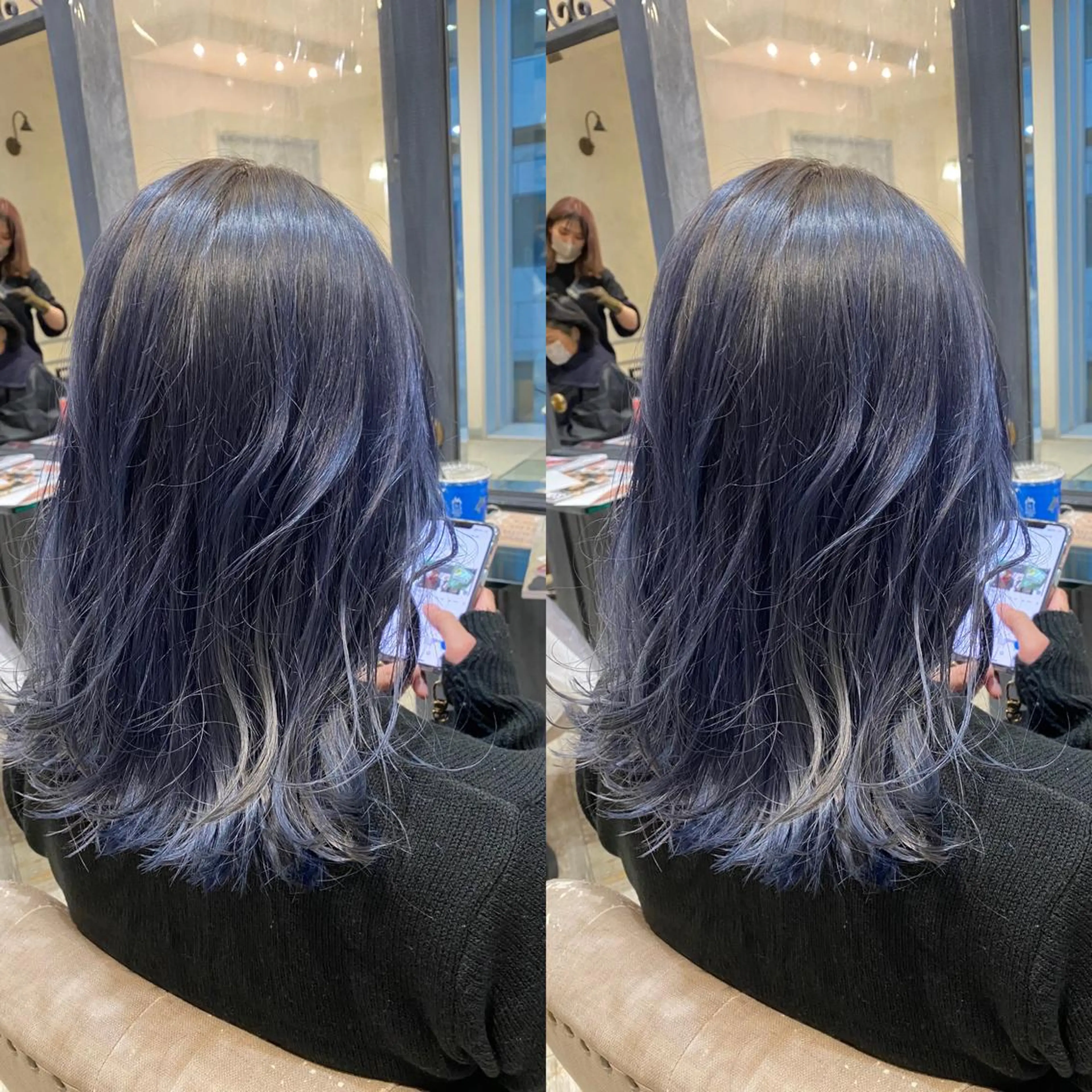 ミディアム Livnaリヴナ立川所属・レイヤー/ハイライト /立川/赤池宏隆のヘアスタイル