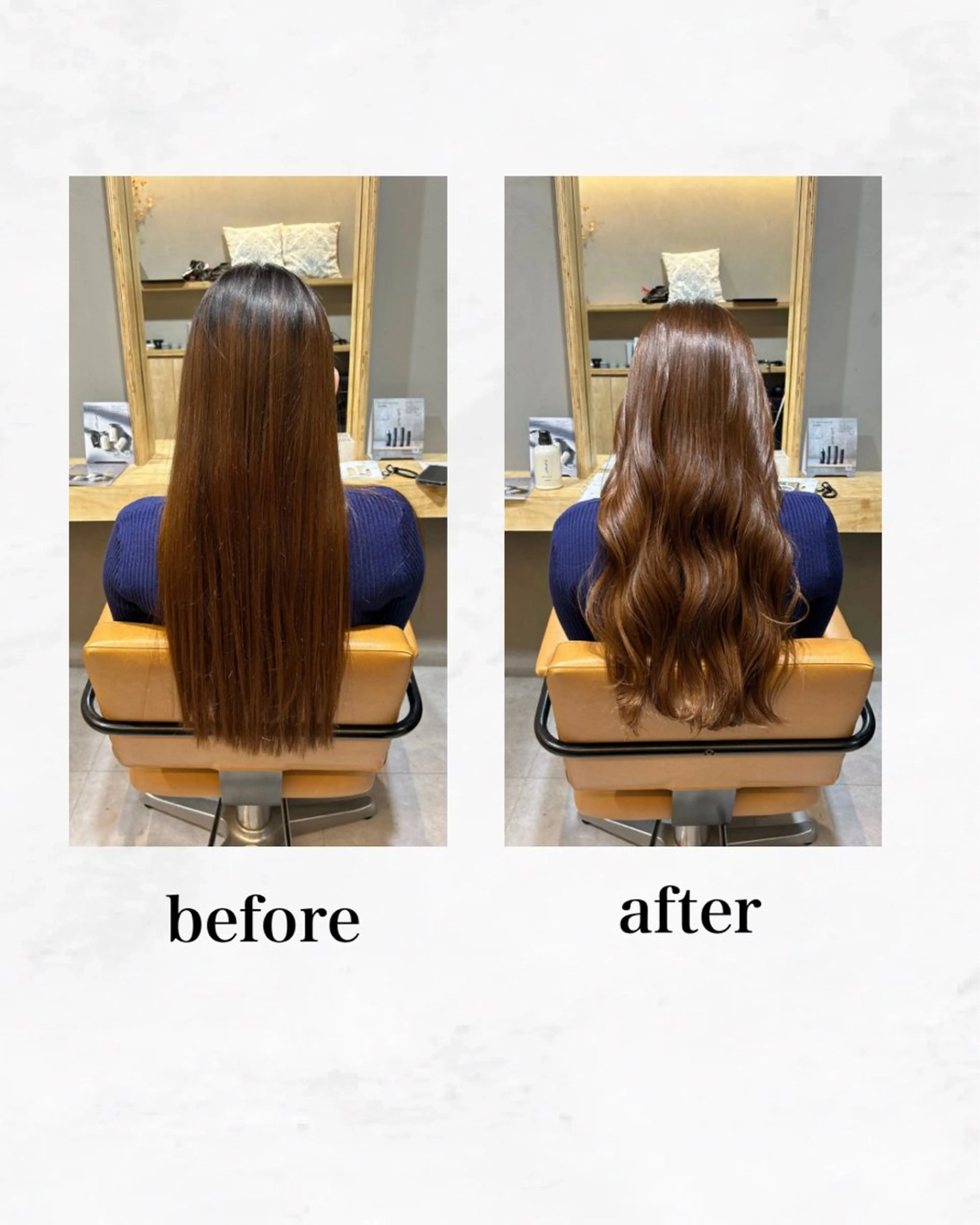 ロング カット ヘアカラー トリートメント ioe元町 yukaのヘアスタイル