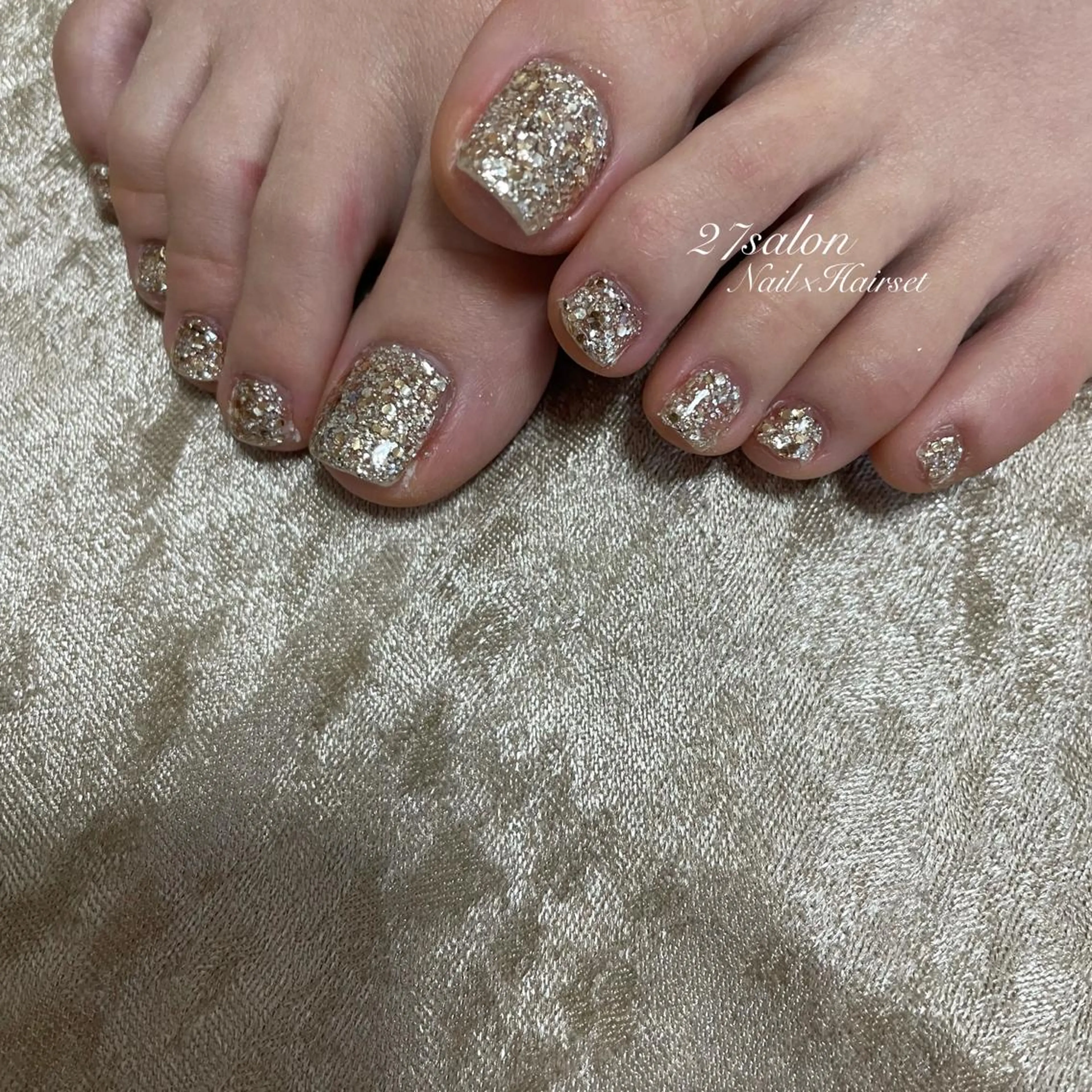 ネイル フットネイル 27salon yuinaのネイルデザイン