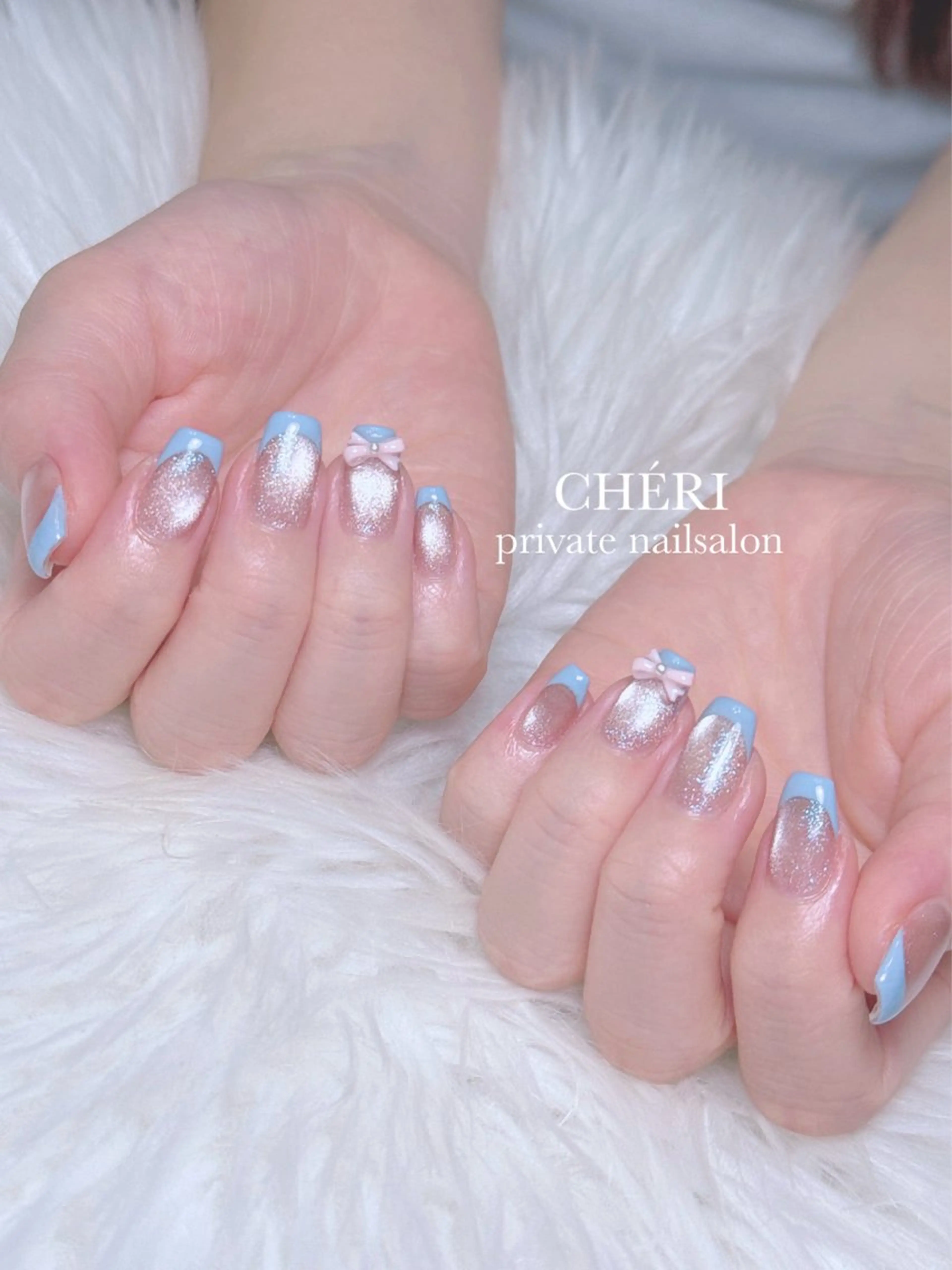 ネイル マグネットネイル ハンドネイル CHÉRI .のネイルデザイン
