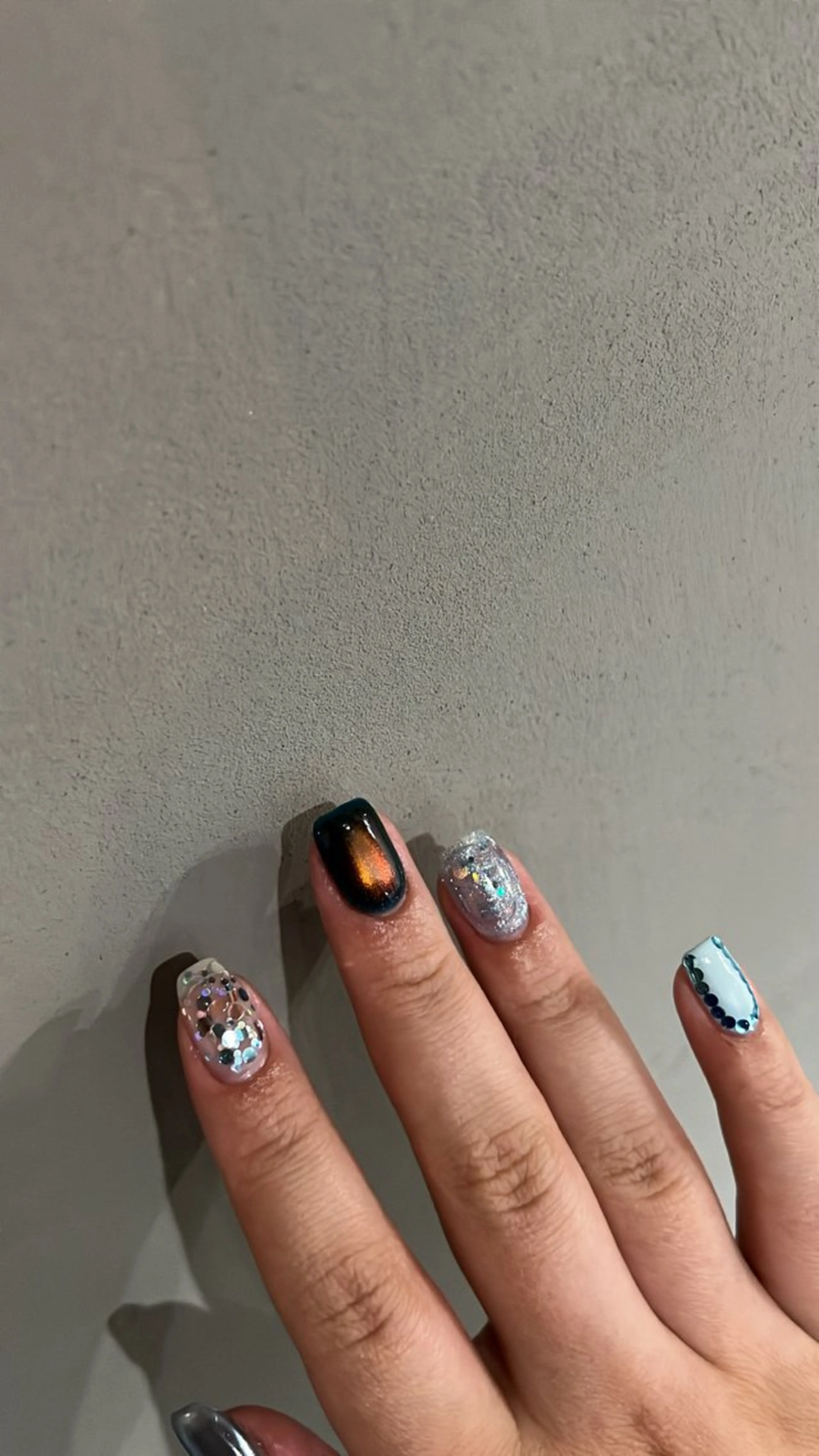 ネイル s/w ＿shokoのネイルデザイン