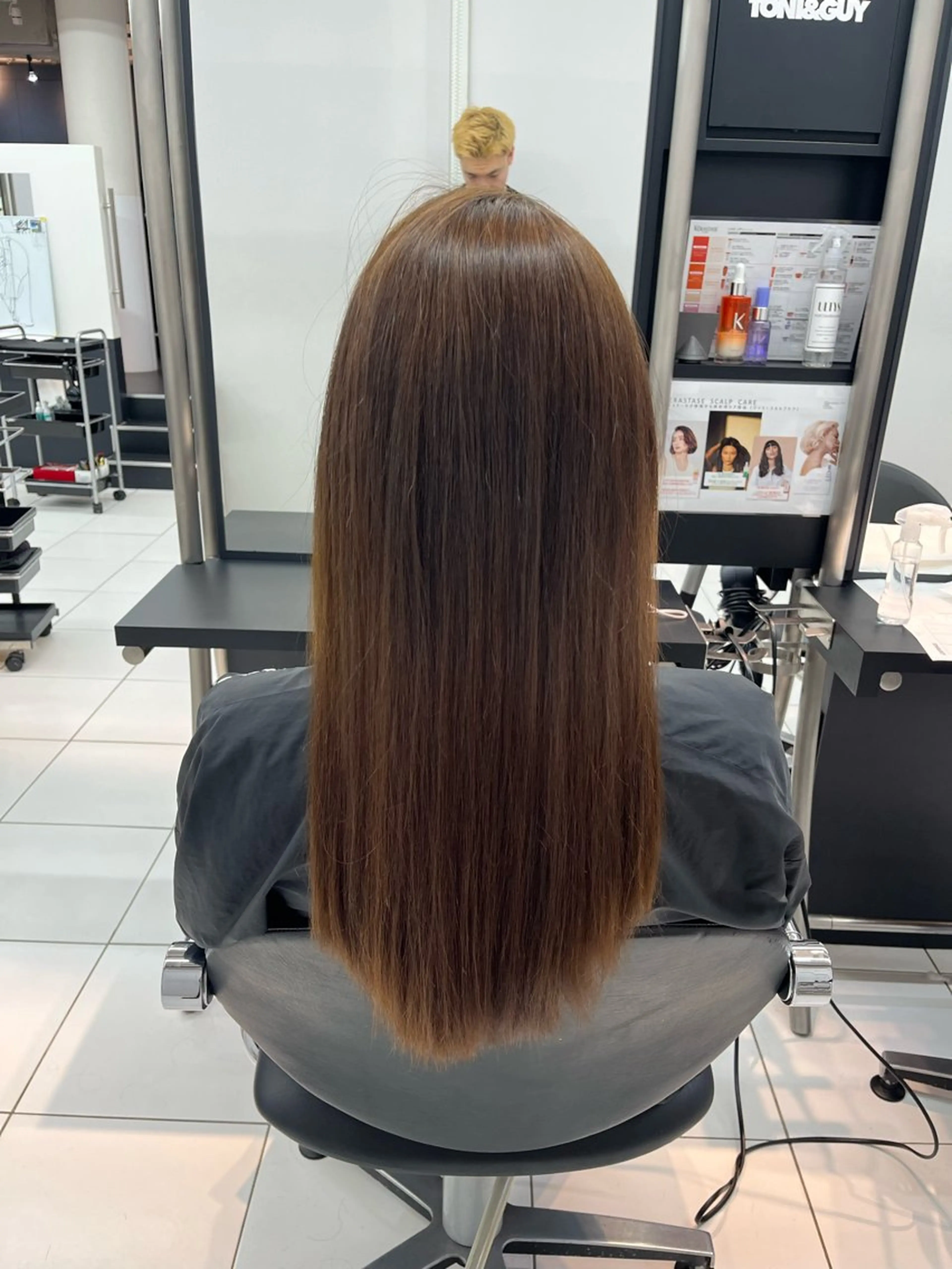 ロング パーマ ロング ストレートパーマ 石毛 大翔のヘアスタイル