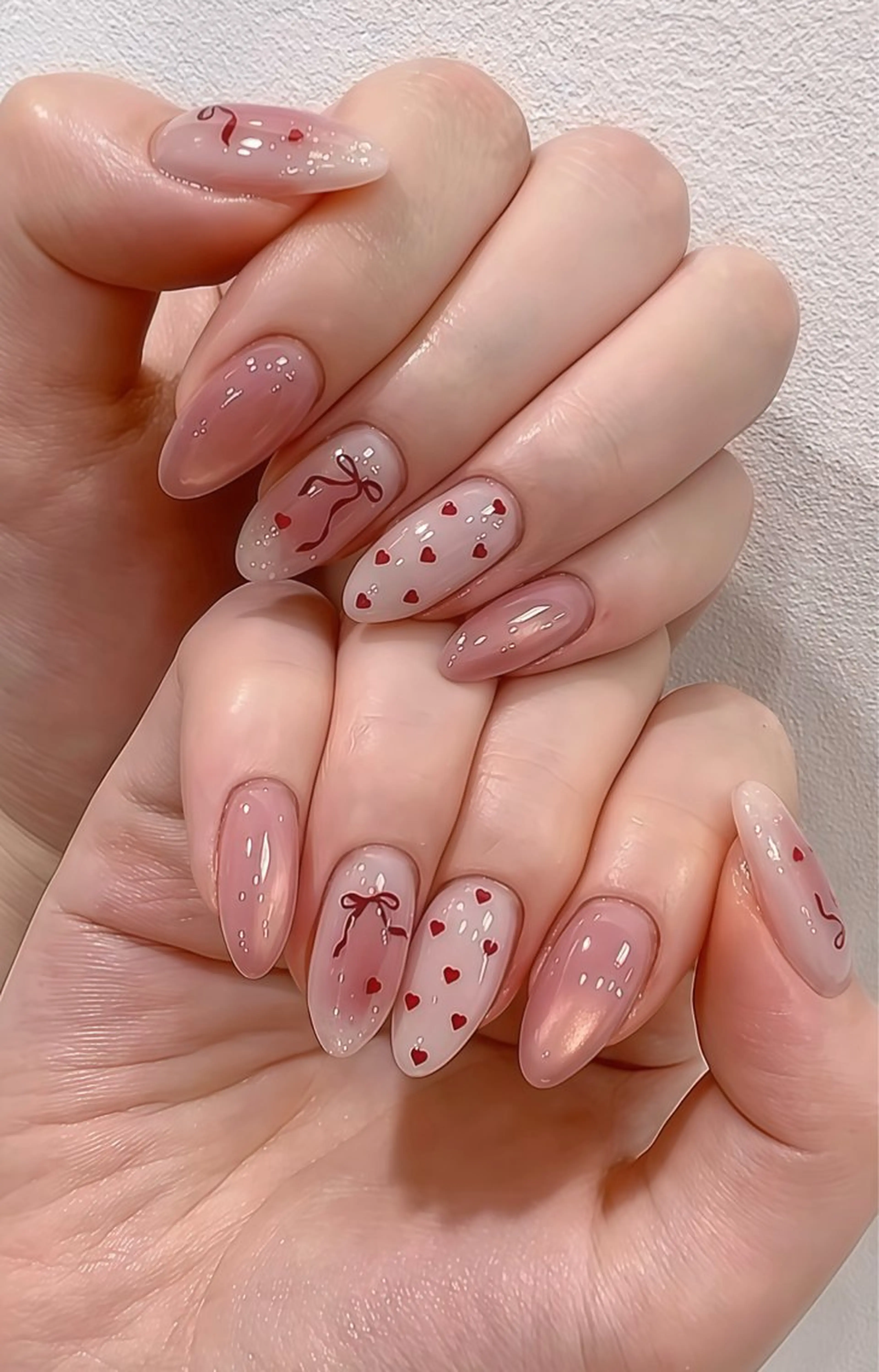 ネイル オーロラネイル チークネイル フットネイル フレンチネイル ジェルネイル ハンドネイル ハンドケア NEW NAIL💞 yukiのネイルデザイン