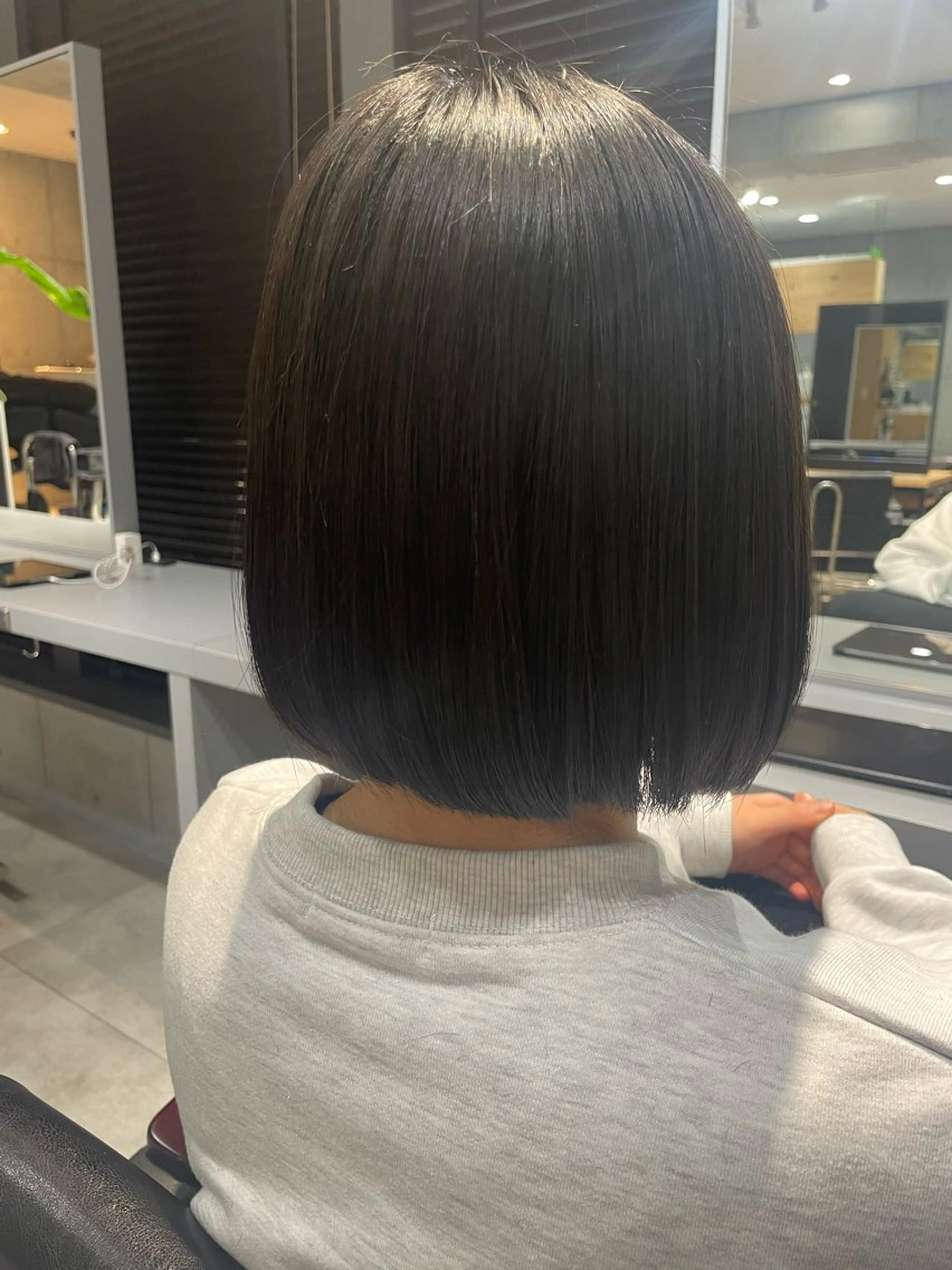 ショート ボブ フジノ マホのヘアスタイル