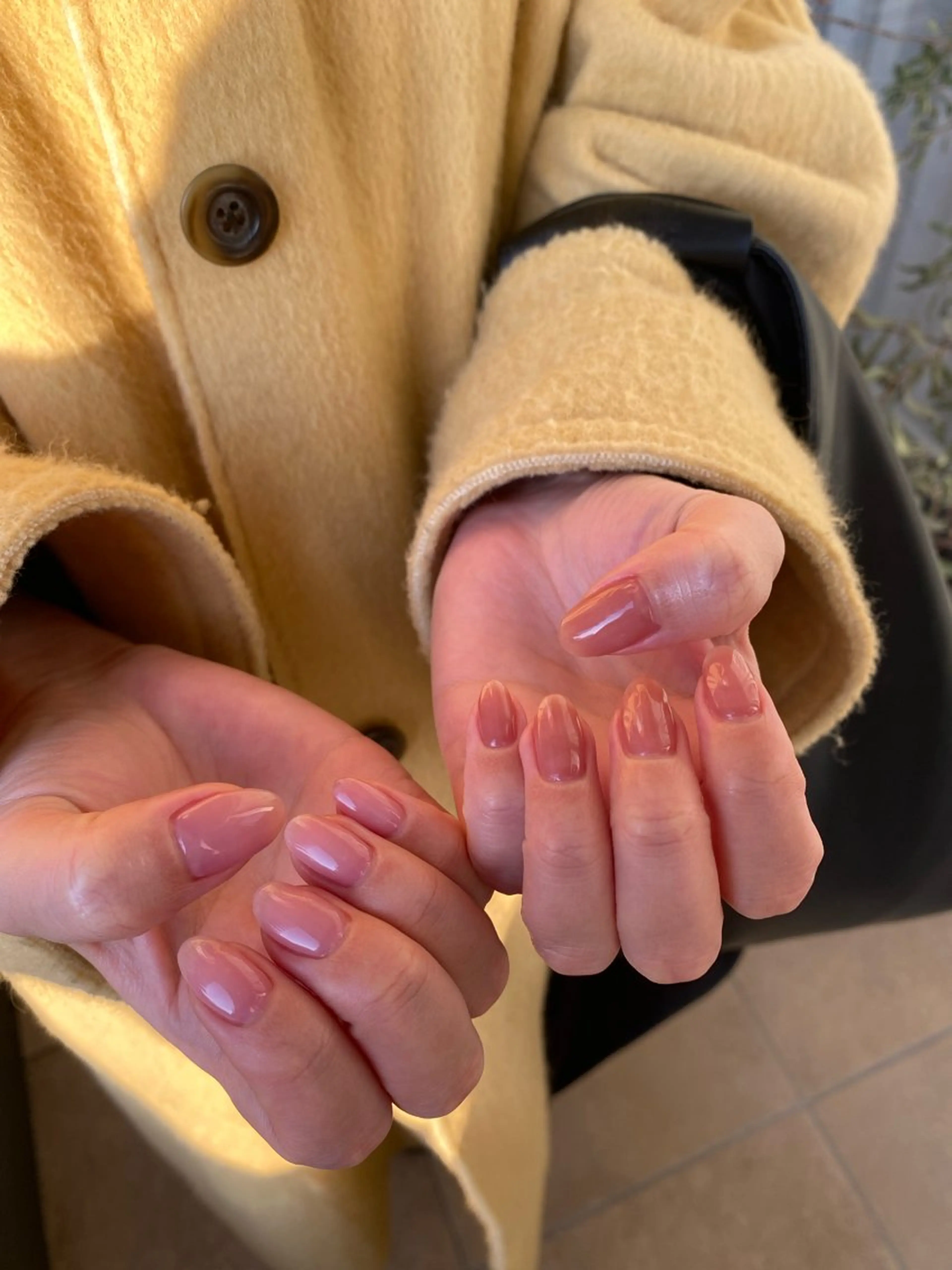 ネイル ワンカラーネイル シンプルネイル ハンドネイル en nail MEGUMIのネイルデザイン