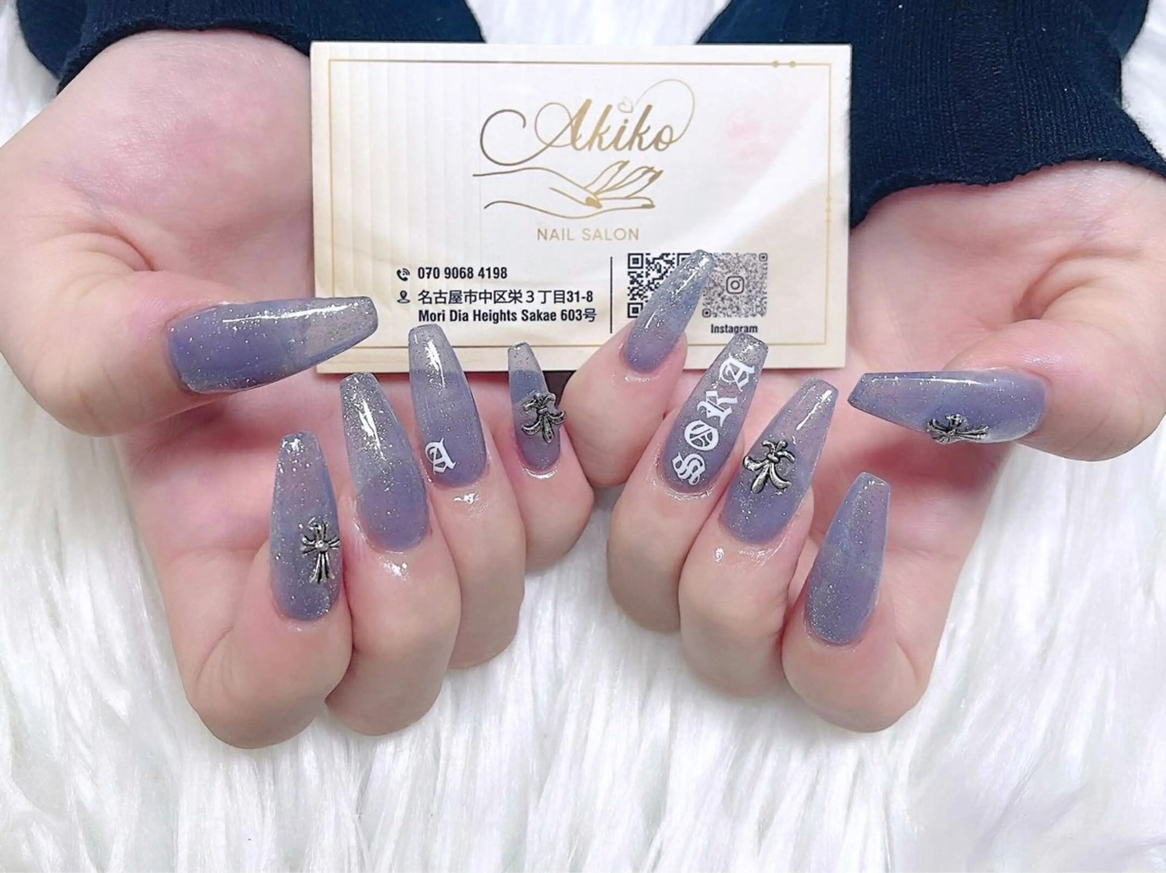 ネイル フットネイル ジェルネイル 韓国ネイル マグネットネイル 持ち込み Akiko ネイルサロン所属・AKIKO ネイルサロンのネイルデザイン