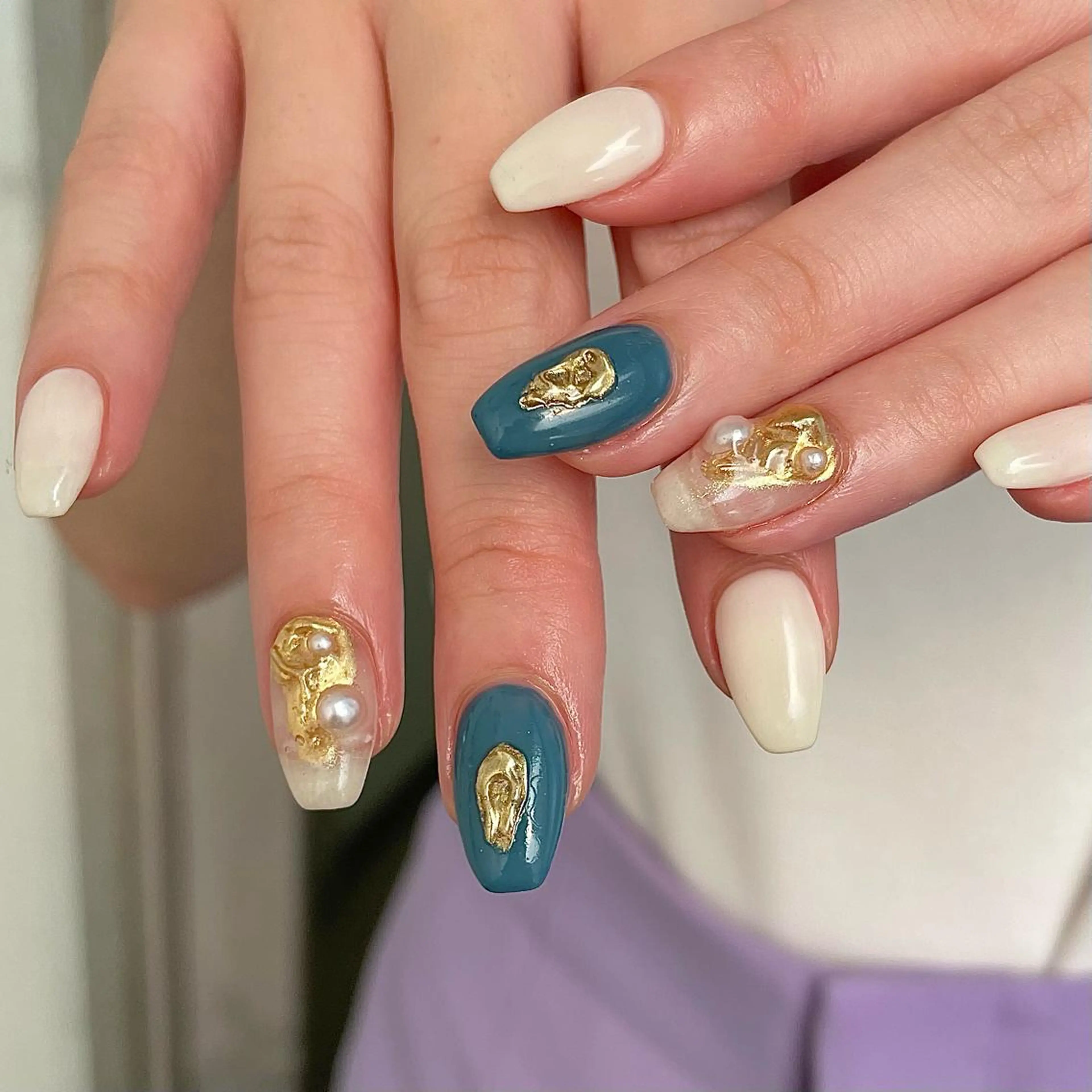 ネイル ハンドネイル Nailsalon BLOOM🌷 山崎のネイルデザイン