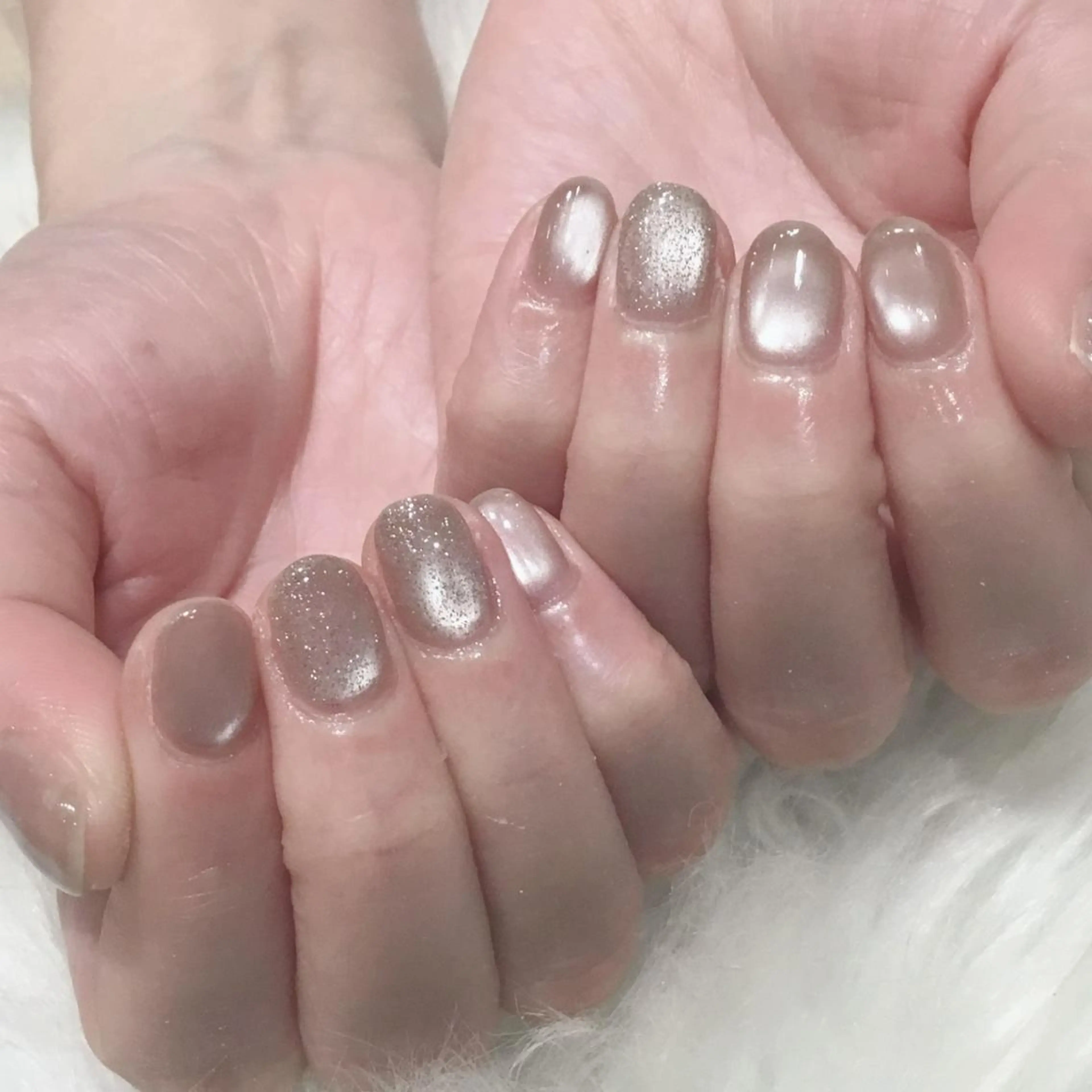 ネイル マグネットネイル ハンドネイル Kanai Harukaのネイルデザイン