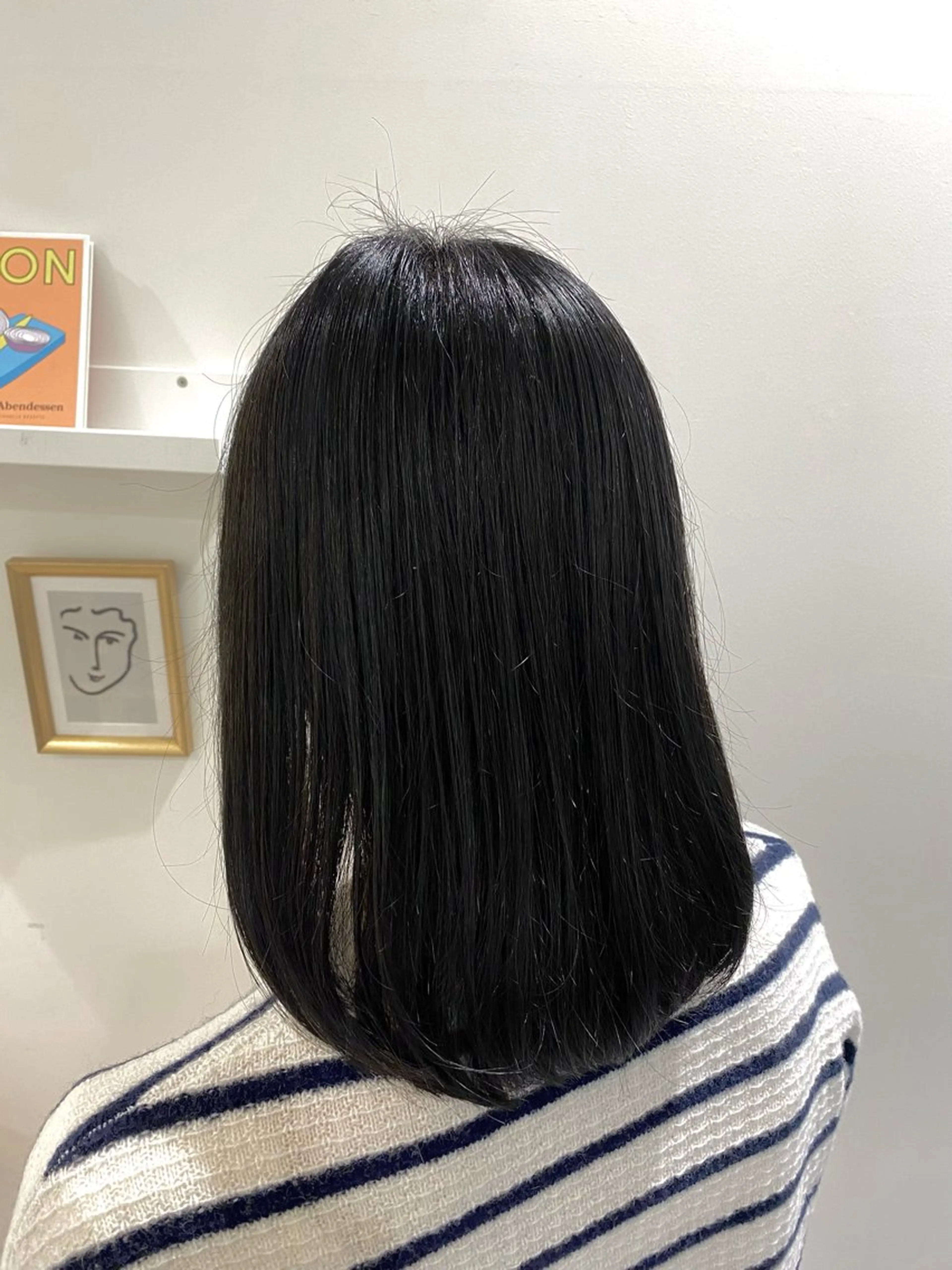 ミディアム CARE神戸店所属・SAKI /カラー/神戸/三宮のヘアスタイル