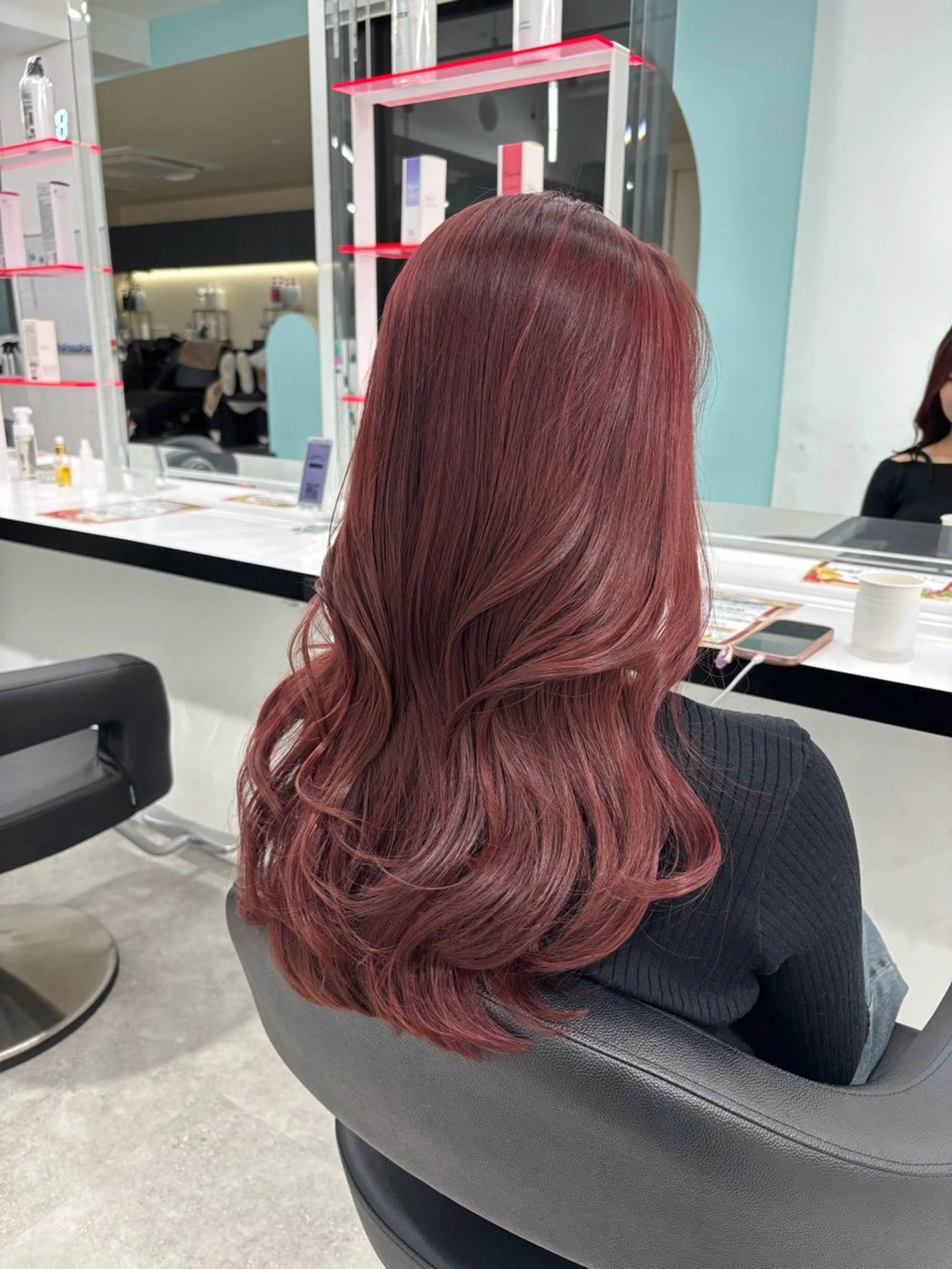 ロング ヘアカラー Wカラー/暖色/べ ージュりく©︎🐝のヘアスタイル