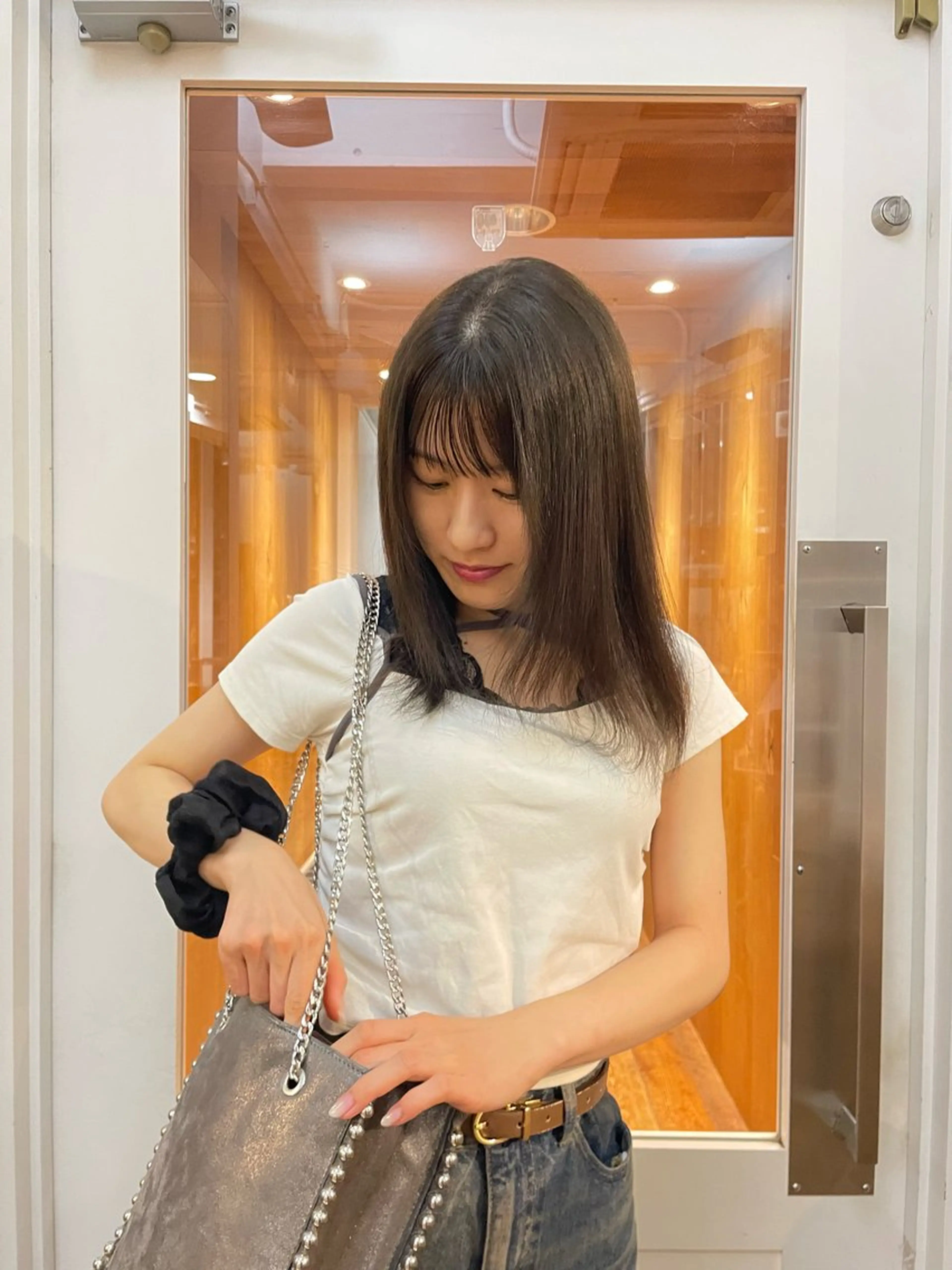 カラー 透明感カラー オレンジ ヘアカラー カラーモデル募集中 ☆/SHIORIのヘアスタイル