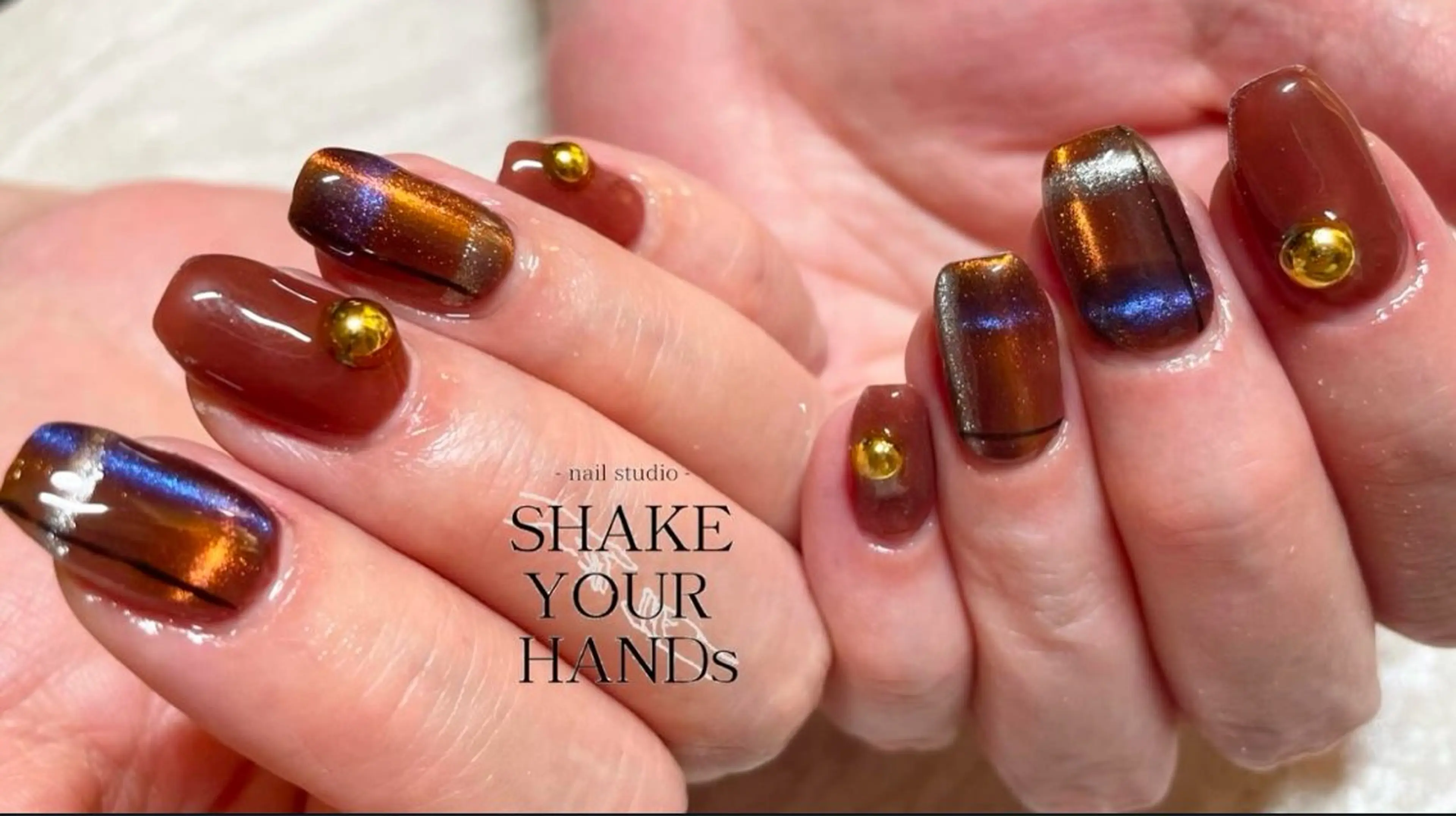ネイル ハンドネイル ネイルスタジオ シェイクユアハンズのネイルデザイン