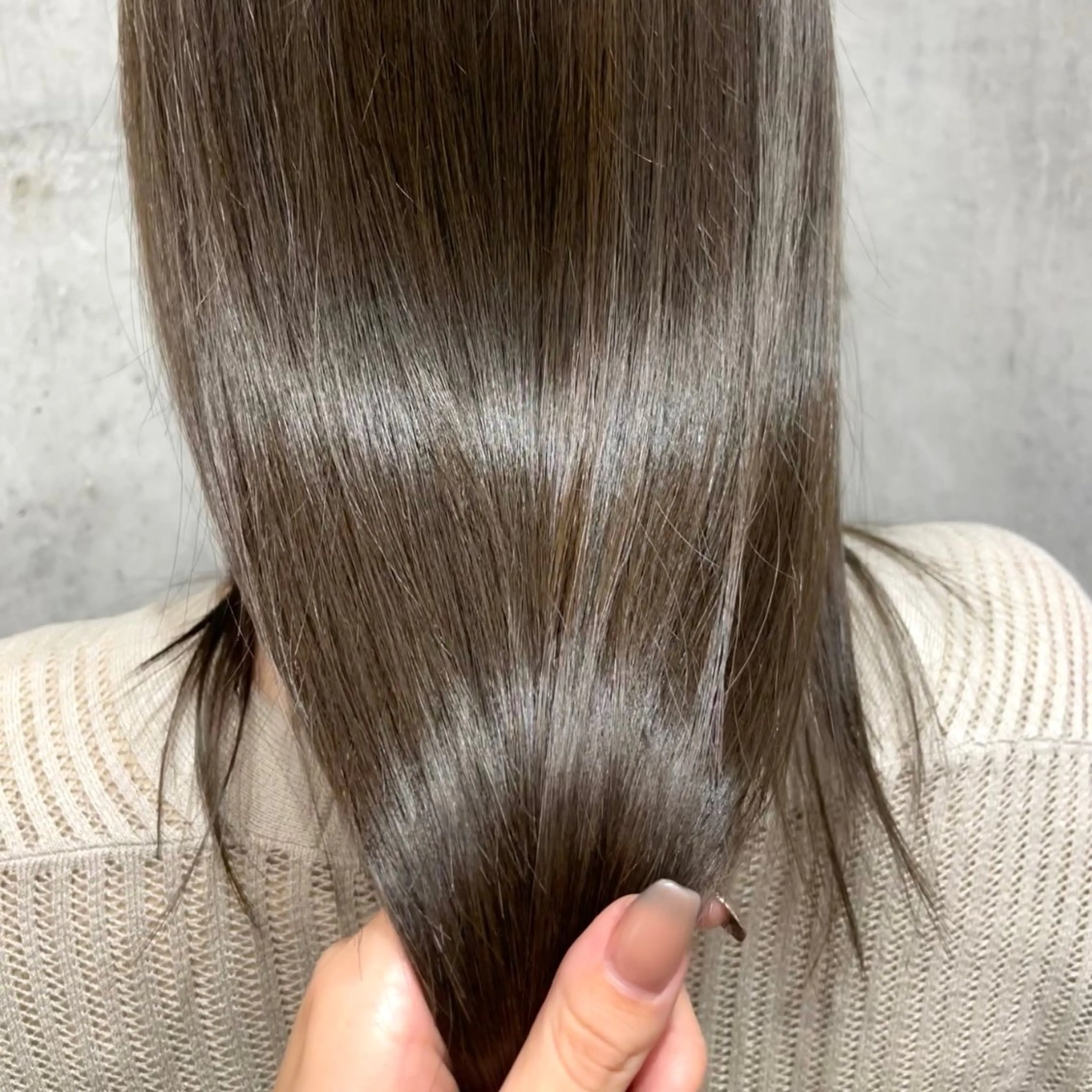 ミディアム ヘアカラー トリートメント 顔周り/レイヤー🎀 natsumiのヘアスタイル