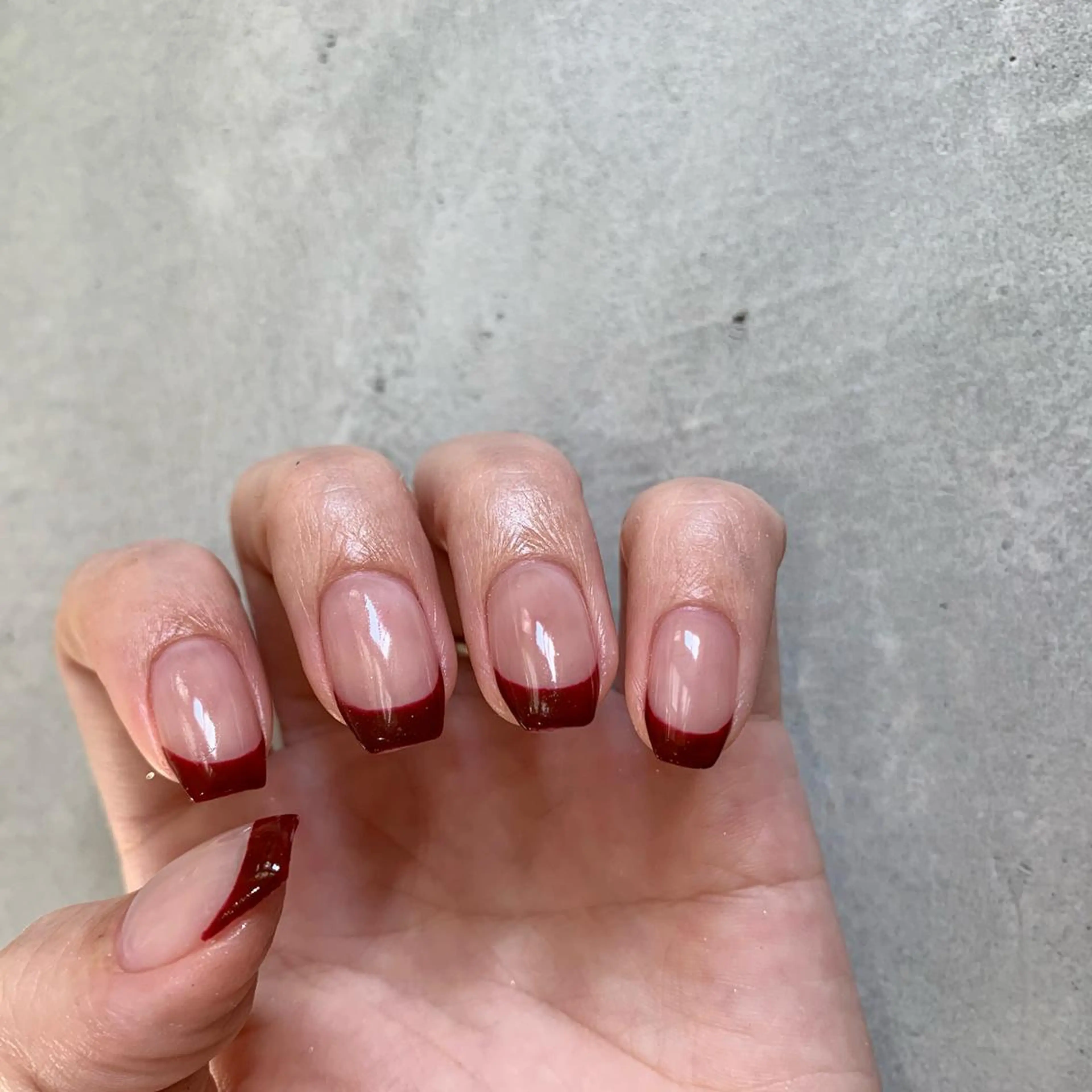 ネイル フレンチネイル nail salon AIRのネイルデザイン