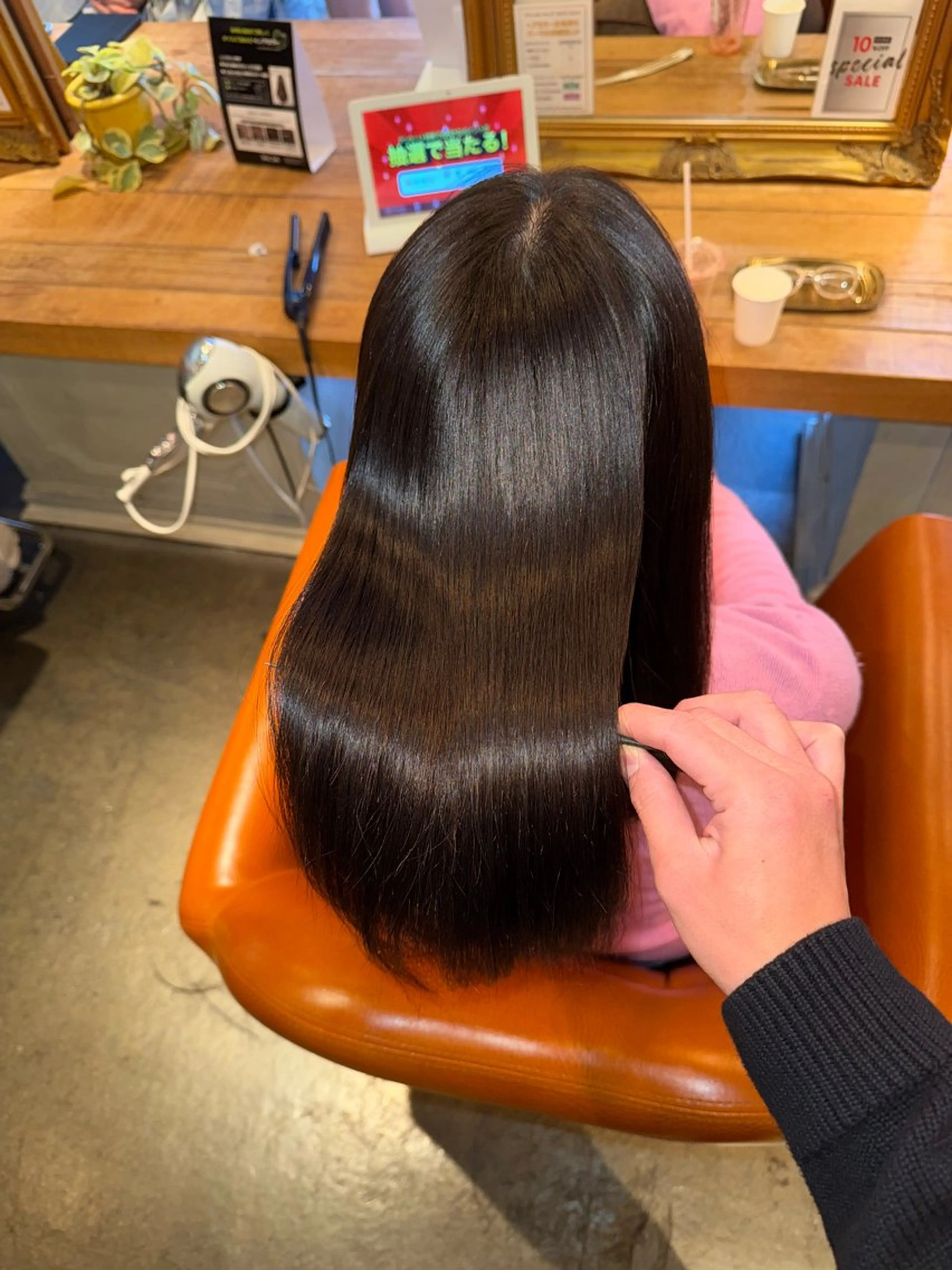 セミロング トリートメント 髪質改善／美髪矯正 林田和真のヘアスタイル