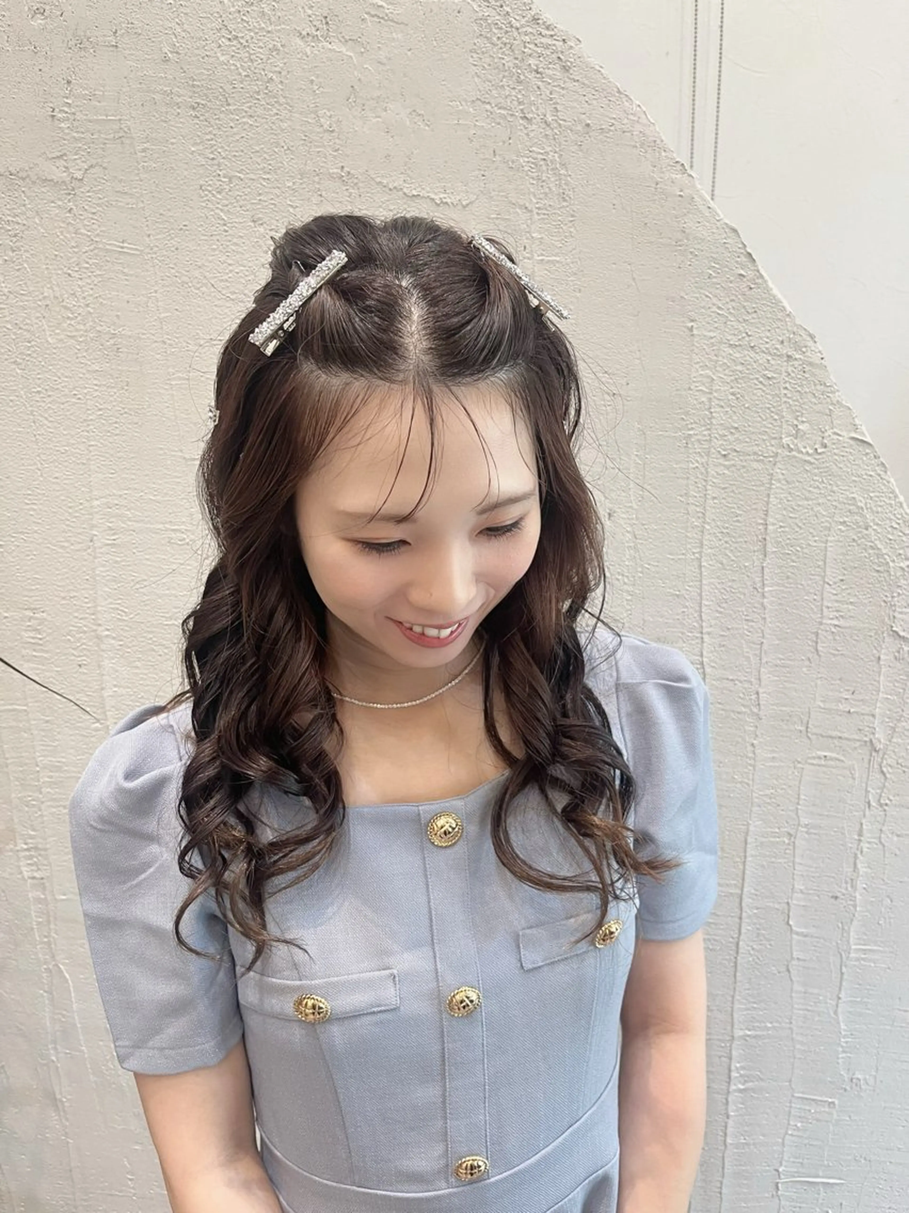 ヘアアレンジ ヘアセット 金沢市/美容師/ 岡島由希美のマツエク・マツパデザイン