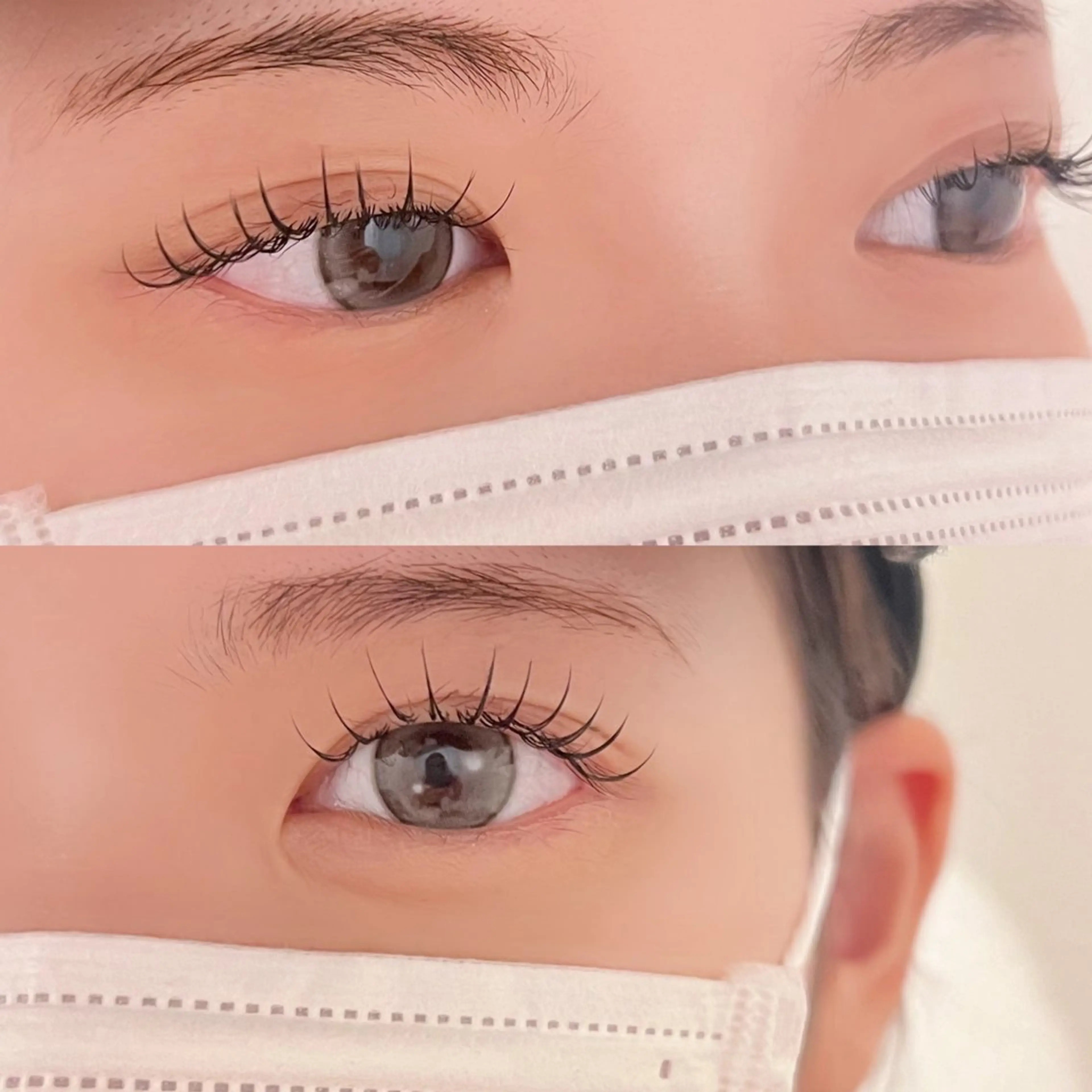 韓国風/束間マツエク🤍˗ˏˋ 𝐅𝐥𝐚𝐭𝐥𝐚𝐬𝐡 ˎˊ˗ 【𝟏𝟒𝟎本】オフ/コーティング有り.の写真