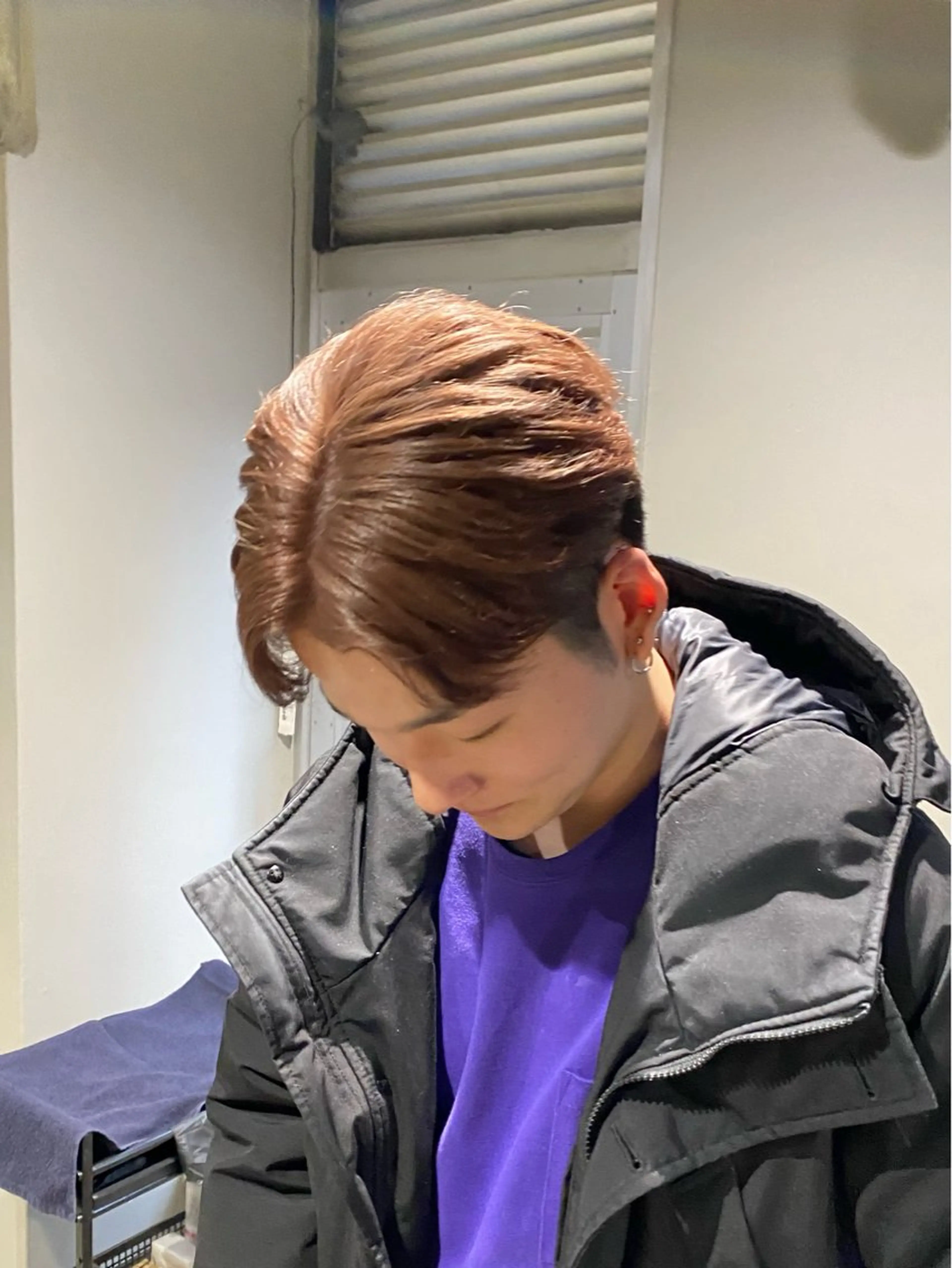 カラー ハッシュカット レイヤー/ juriのヘアスタイル