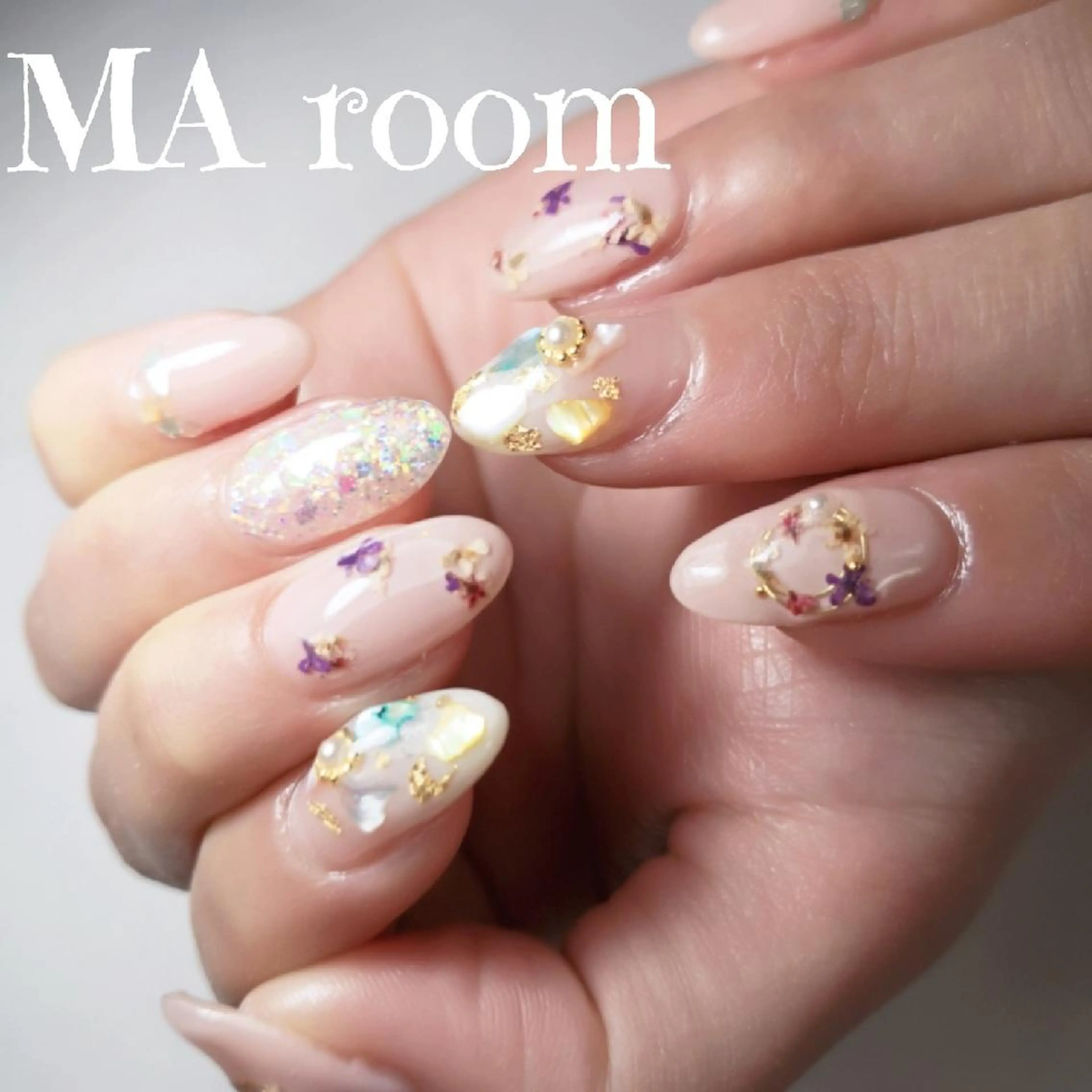 ネイル ロング ＆MERCI所属・&MERCI nail maoのネイルデザイン