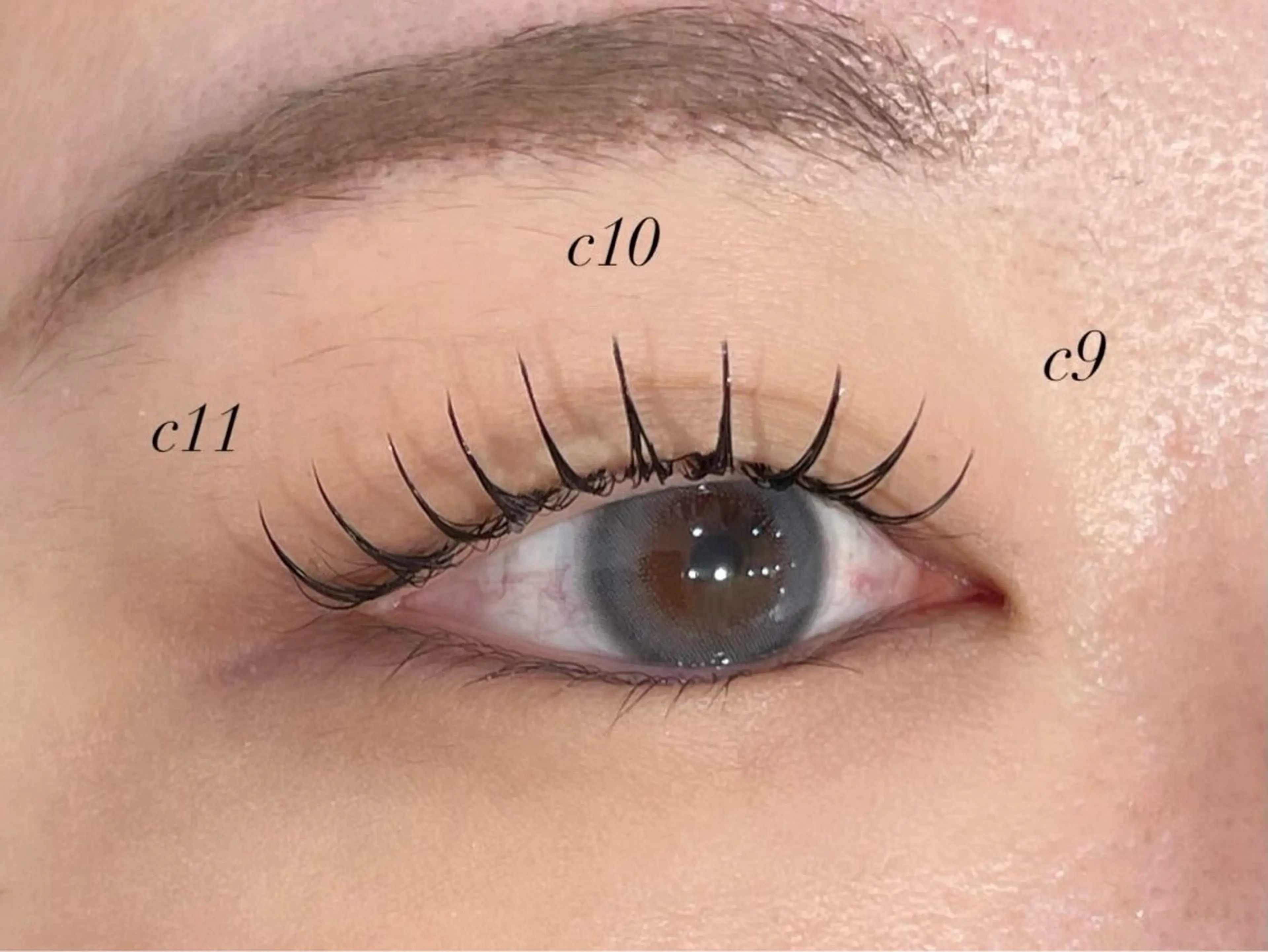 マツエク・マツパ 坂田 りおのマツエク・マツパデザイン