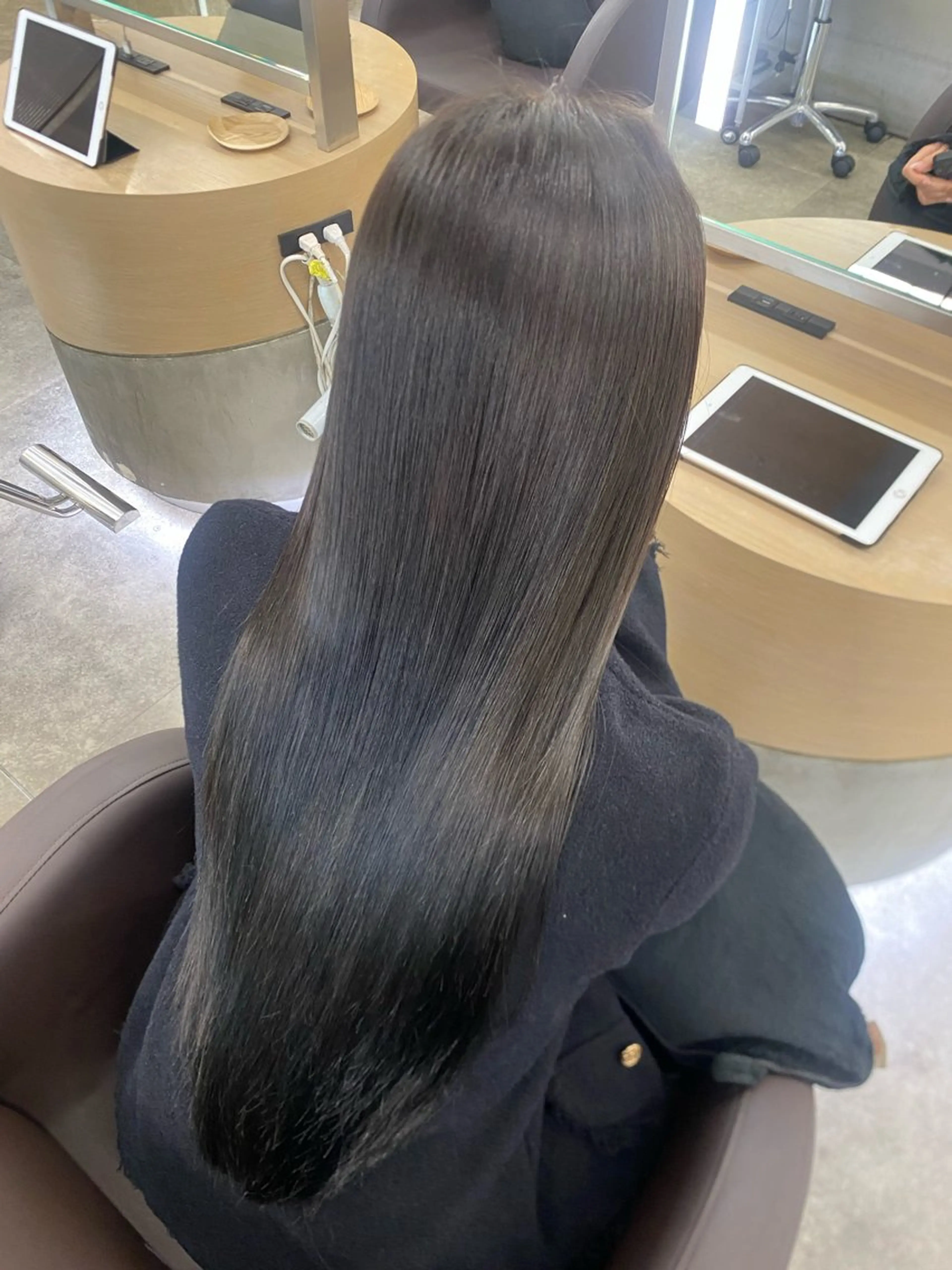 カット+イルミナカラー+髪質改善TOKIOトリートメントの写真