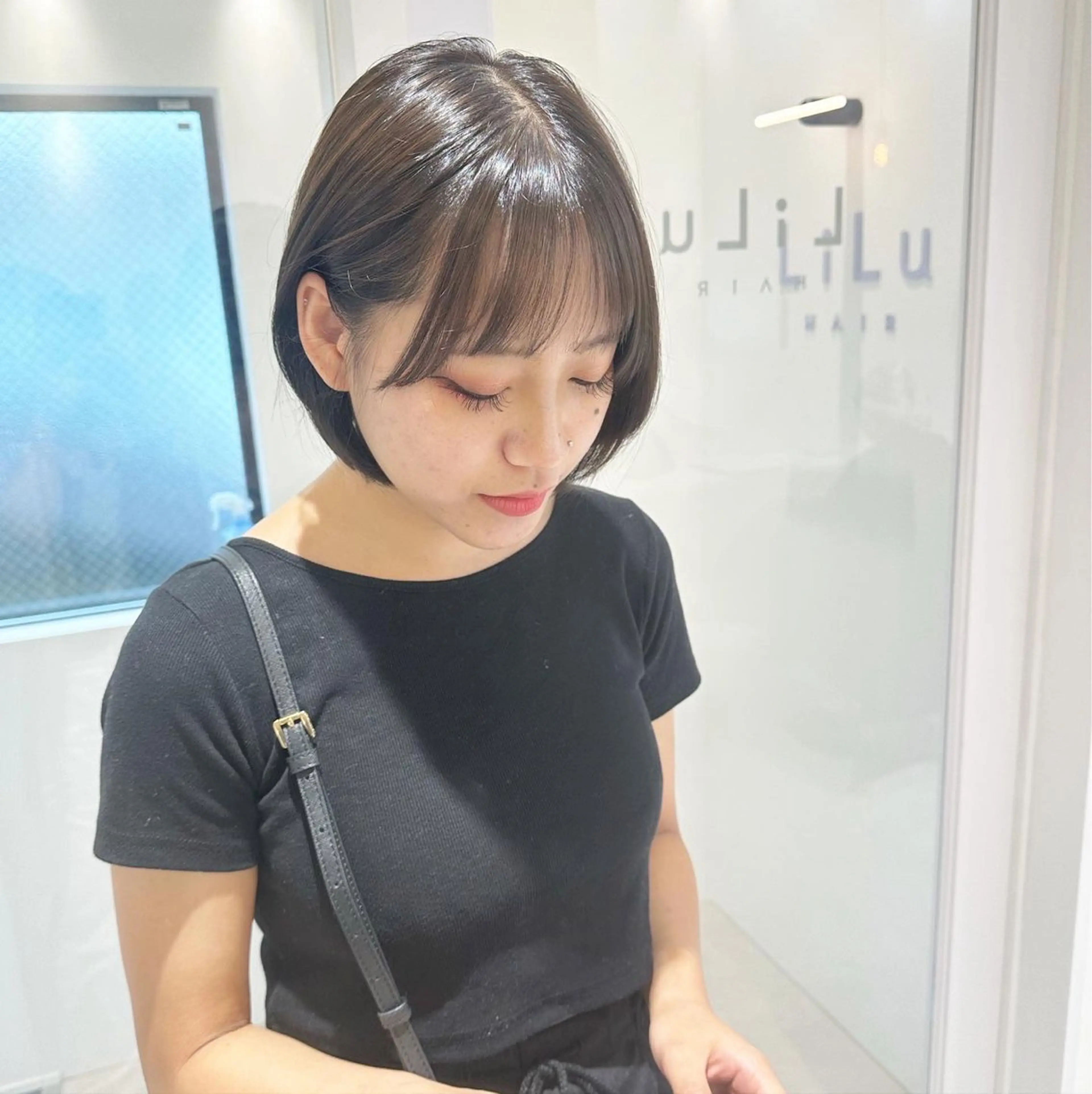 ショート カラー お洒落パーマ/ 艶カラー/michiのヘアスタイル