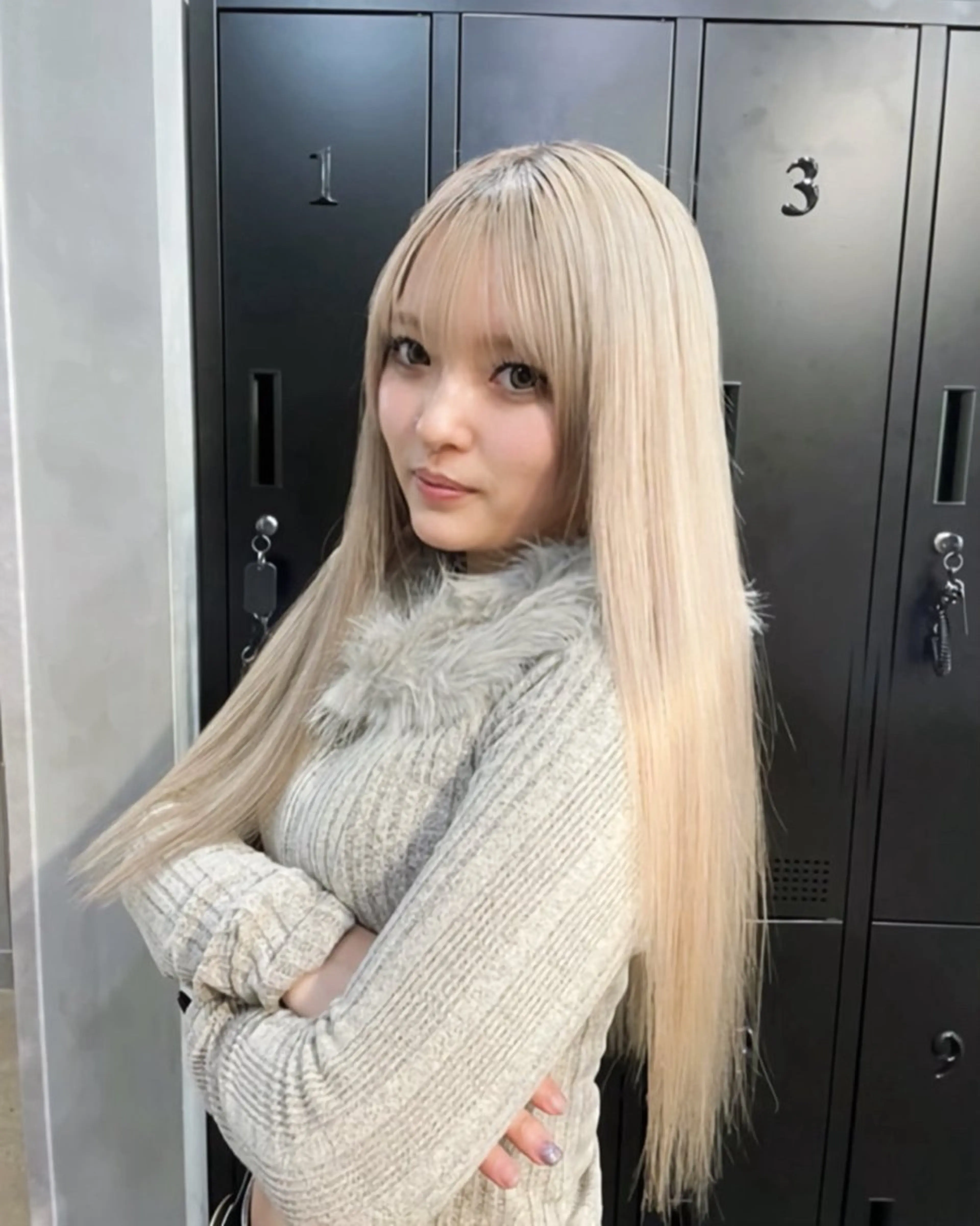 ロング シールエクステ エクステ AIRI /XENA渋谷本店のヘアスタイル