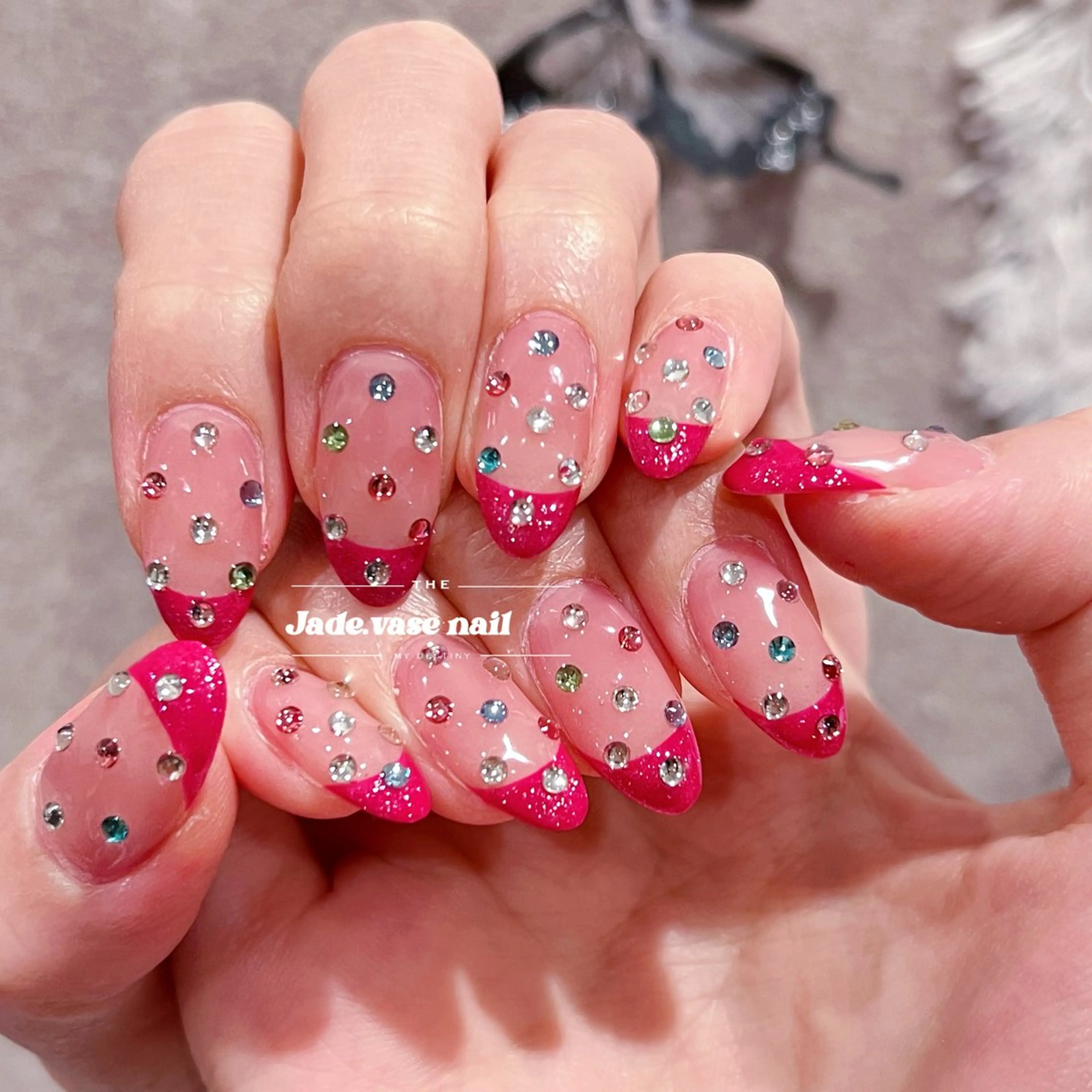 ネイル ハンドネイル ハンドケア ✰Jade.vase 银座のネイルデザイン
