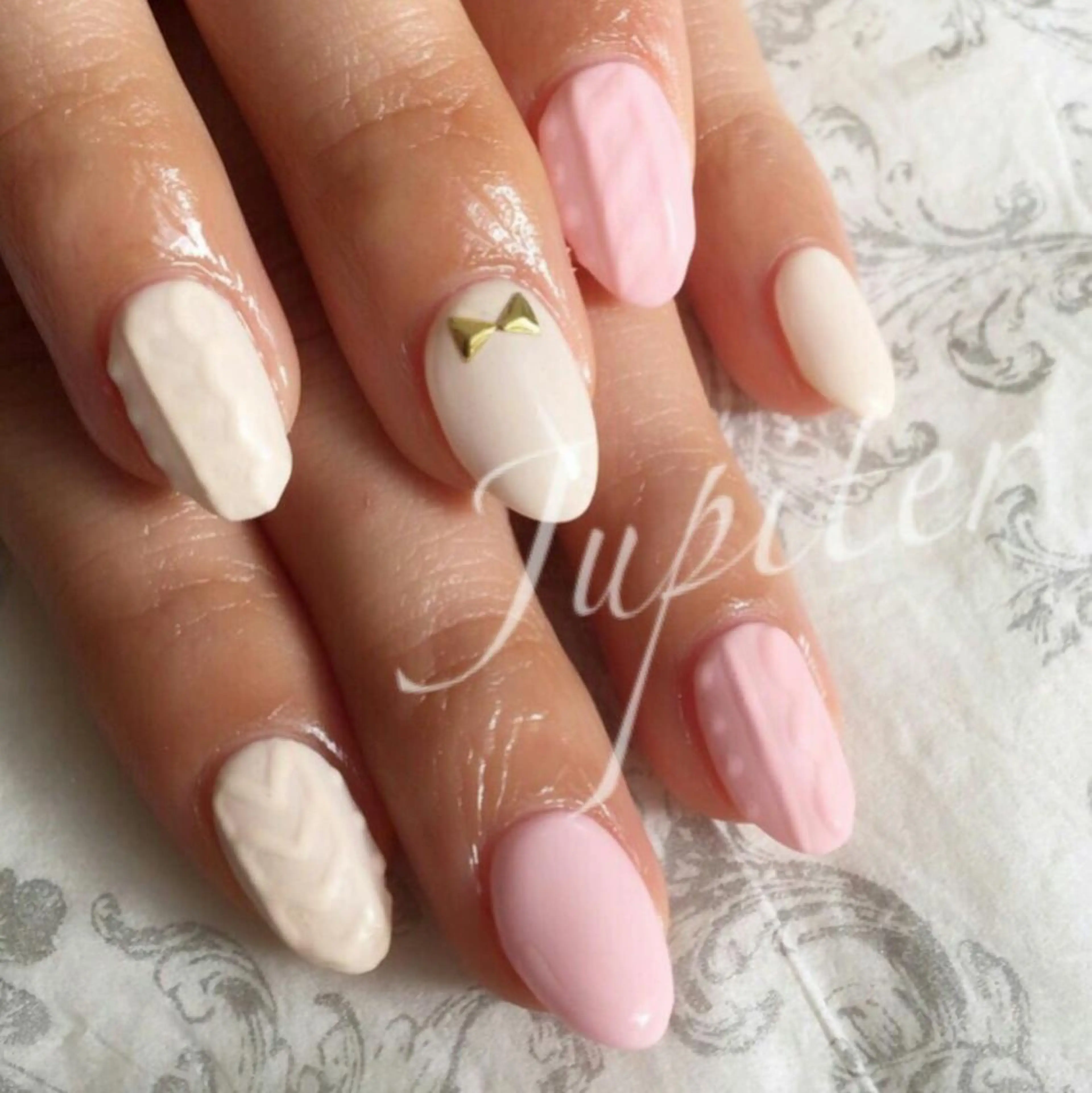 ネイル ジェルネイル 冬ネイル ハンドネイル PrivateSalon Jupiter所属・Jupiter .のネイルデザイン