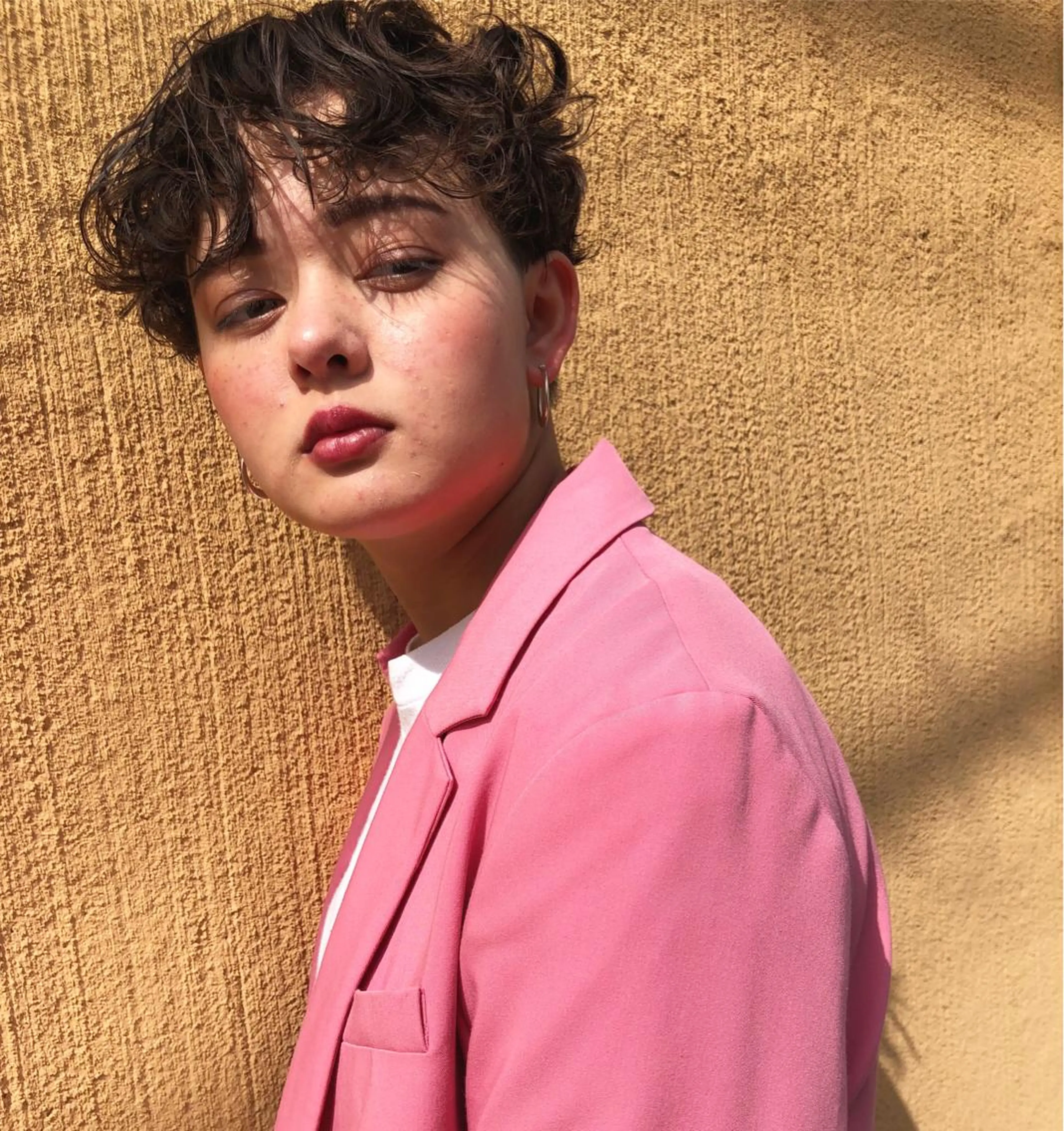 ショート パーマ THE DAY所属・AKI HASHIMOTOのヘアスタイル