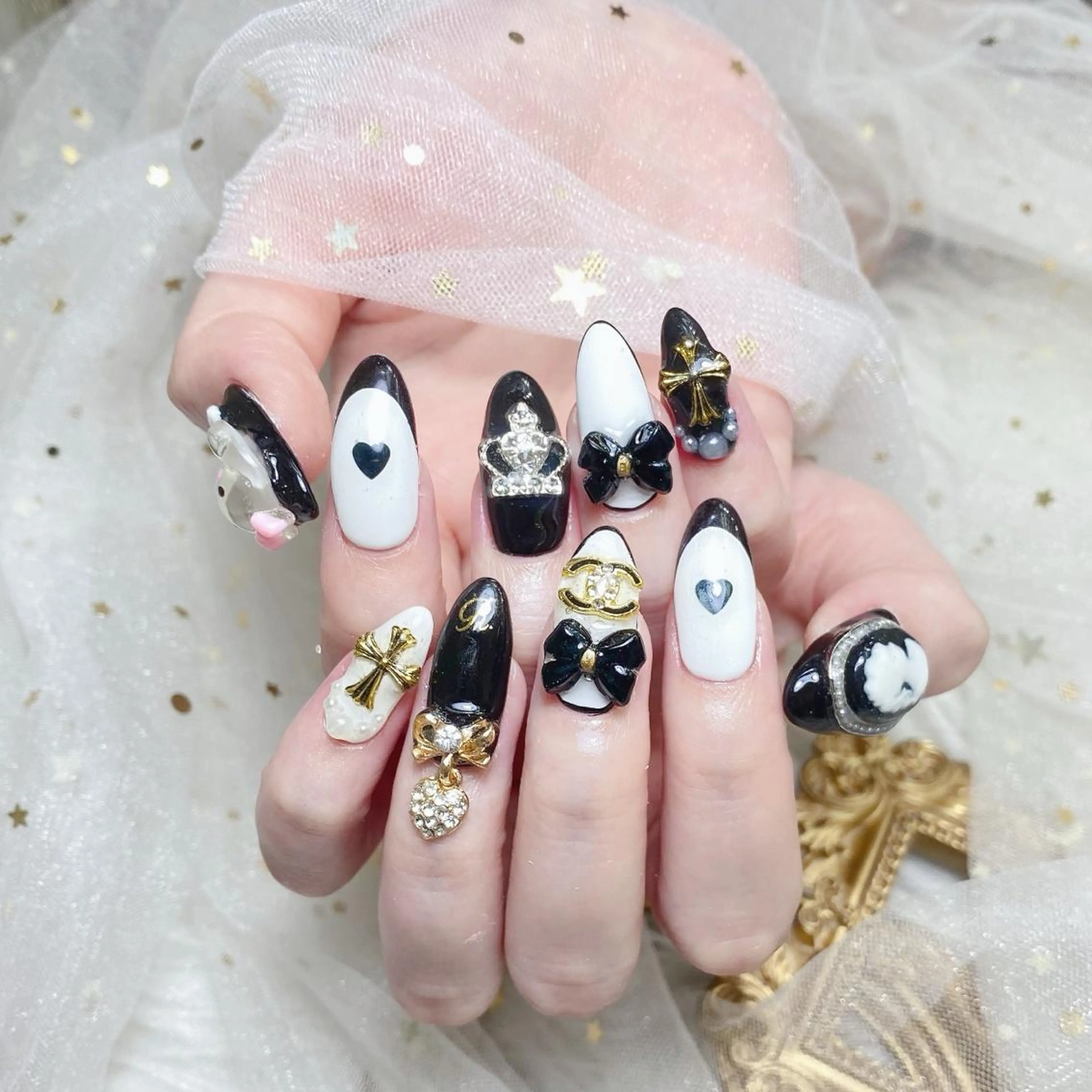 ネイル ハンドネイル Melody Nail所属・Melody 3D/スカルプ専門店のネイルデザイン