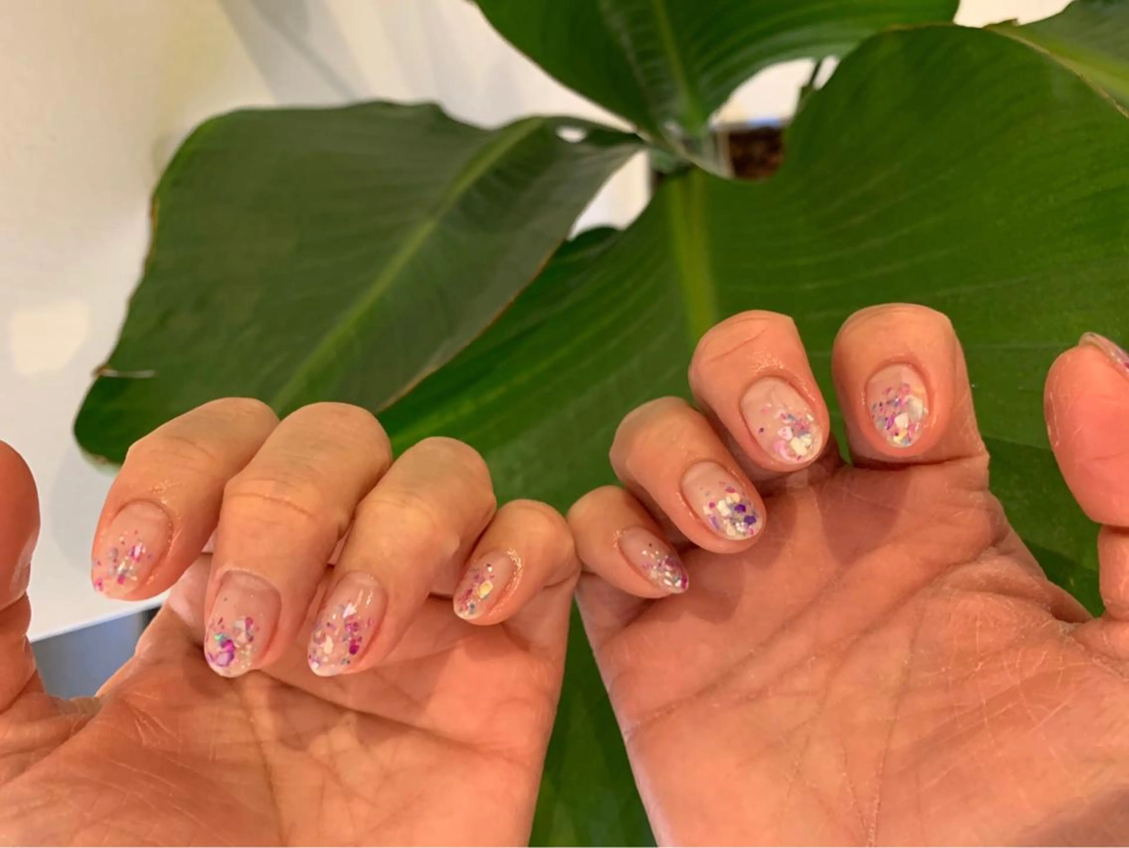 ネイル グラデーション ラメ(グリッター) ラメグラデーション emu nail所属・emunail あやかのネイルデザイン