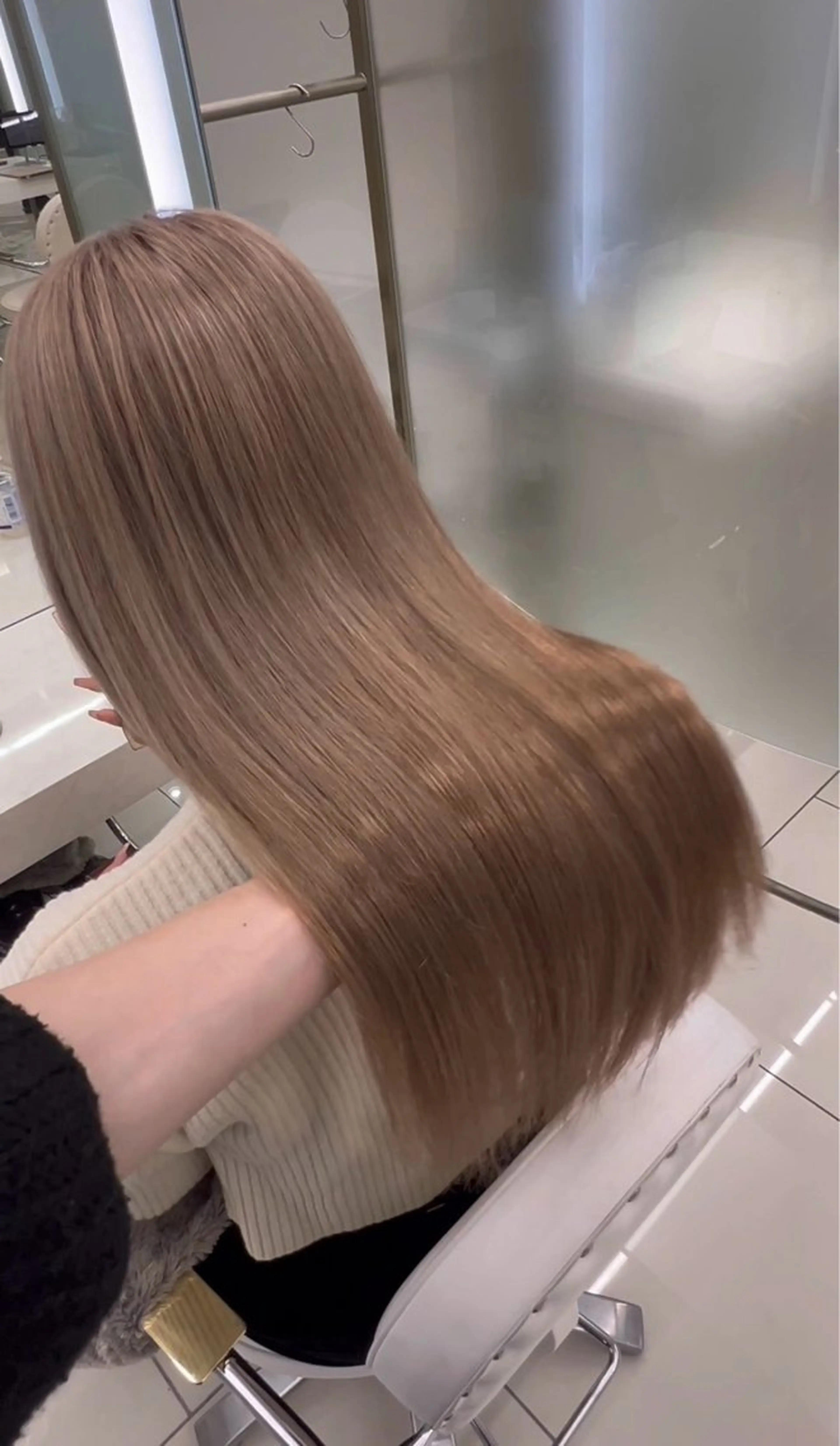 ロング カラー COA GINZA 小野澤駿のヘアスタイル