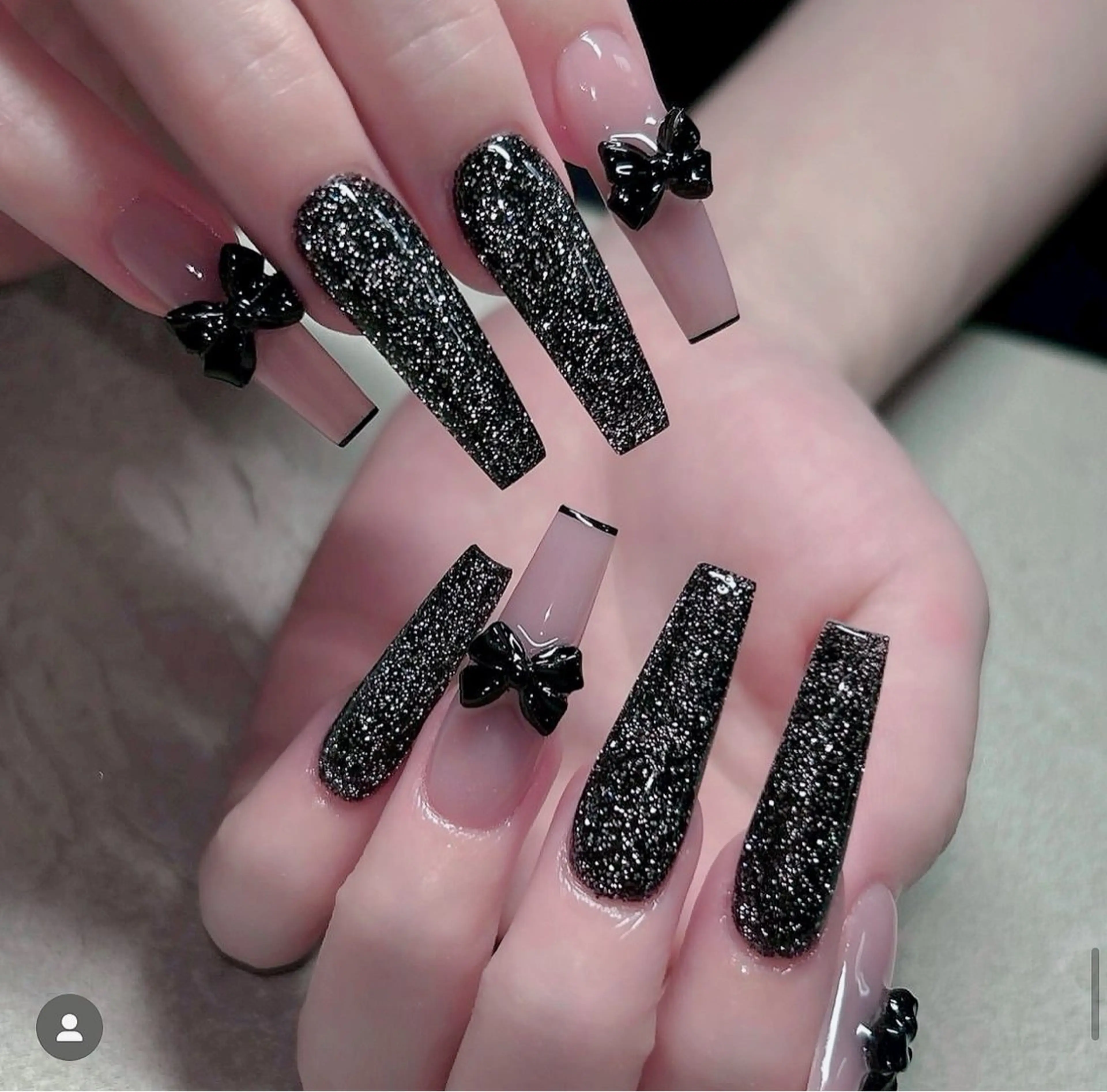 ネイル ジェルネイル 韓国ネイル マグネットネイル ネイルチップ 冬ネイル Lenie Nail Salonのネイルデザイン