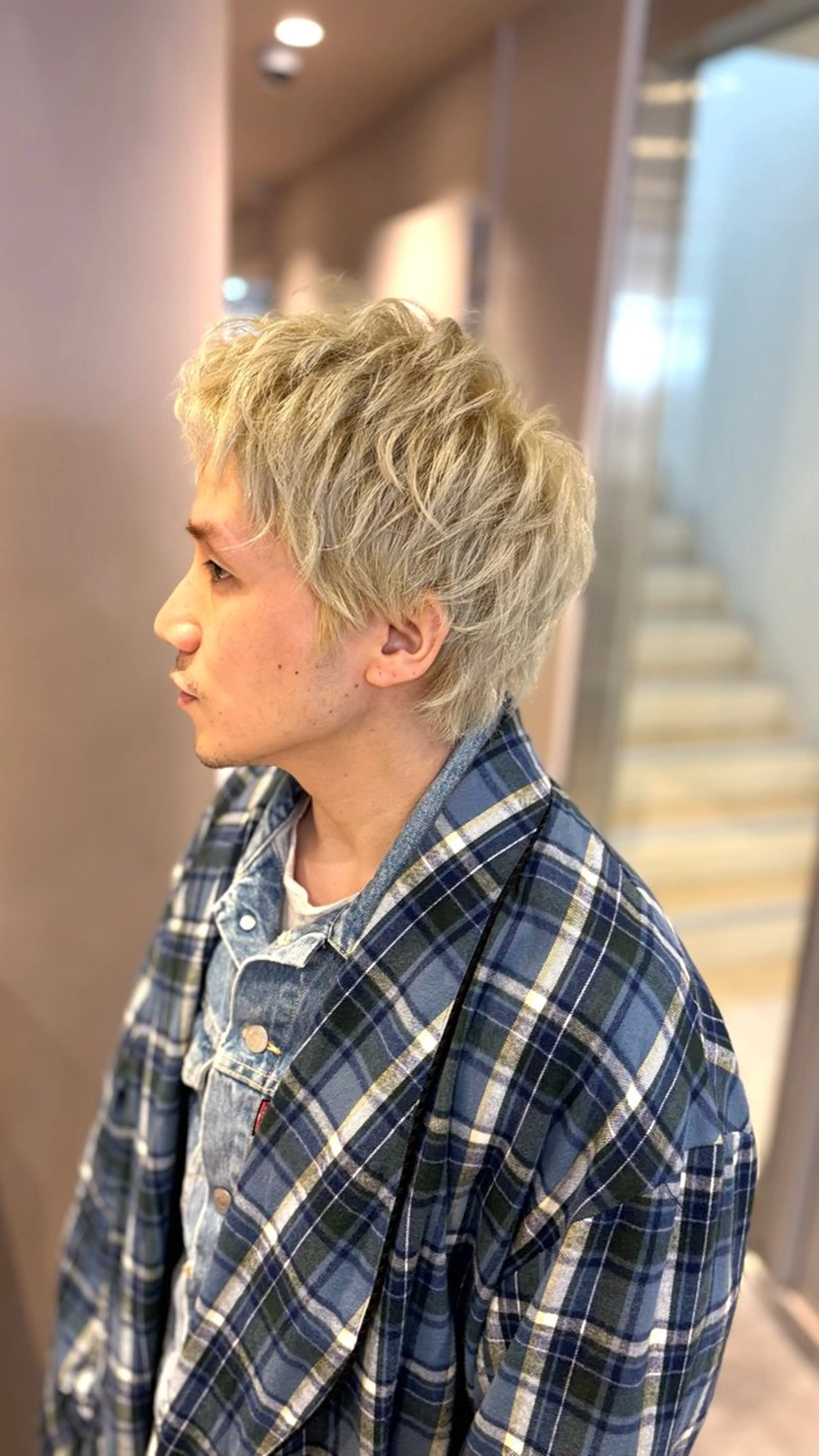 men'scut＋breach on colorの写真