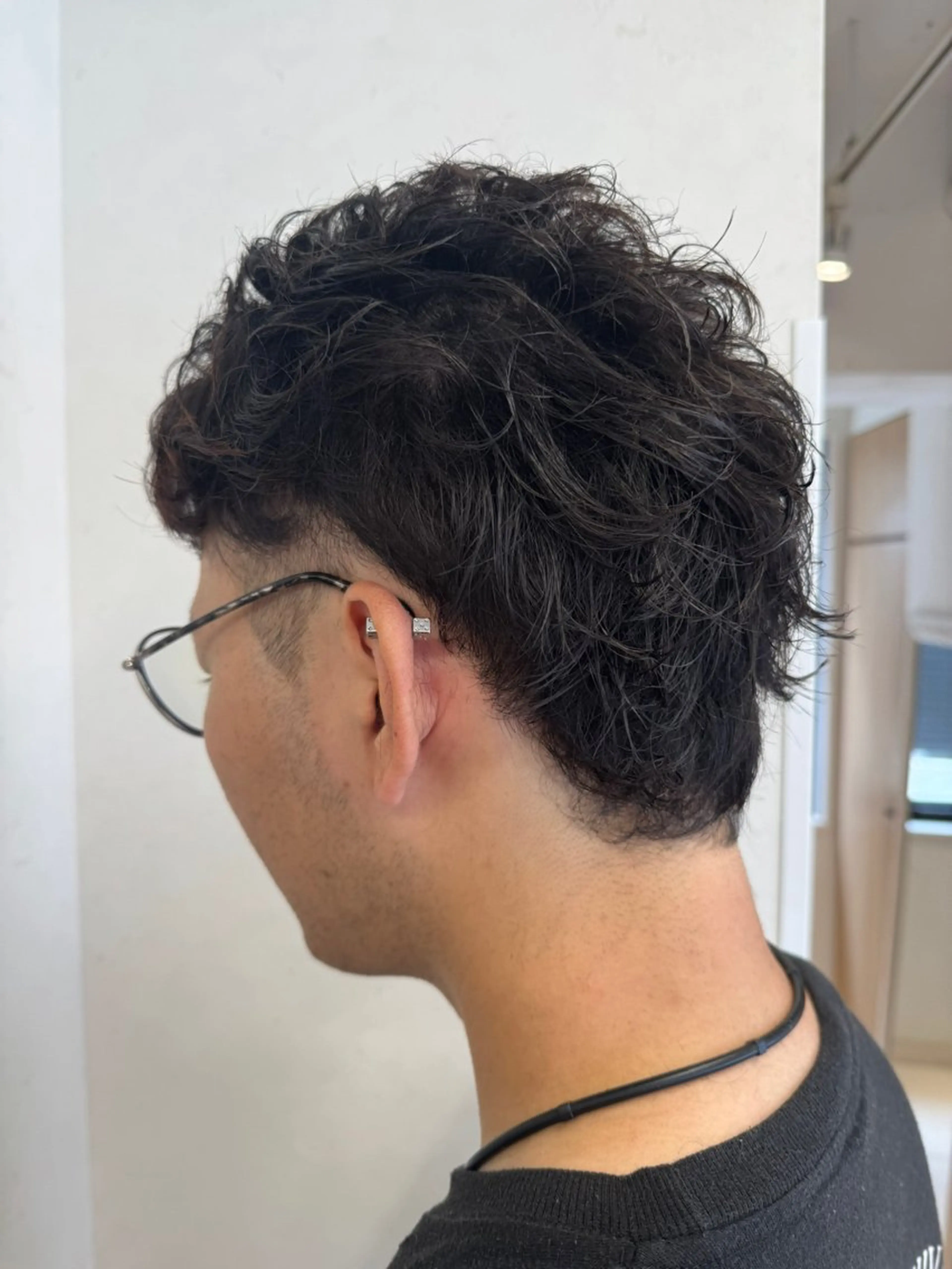 ショート メンズ カット パーマ/ハイトーン /吉田眞のヘアスタイル