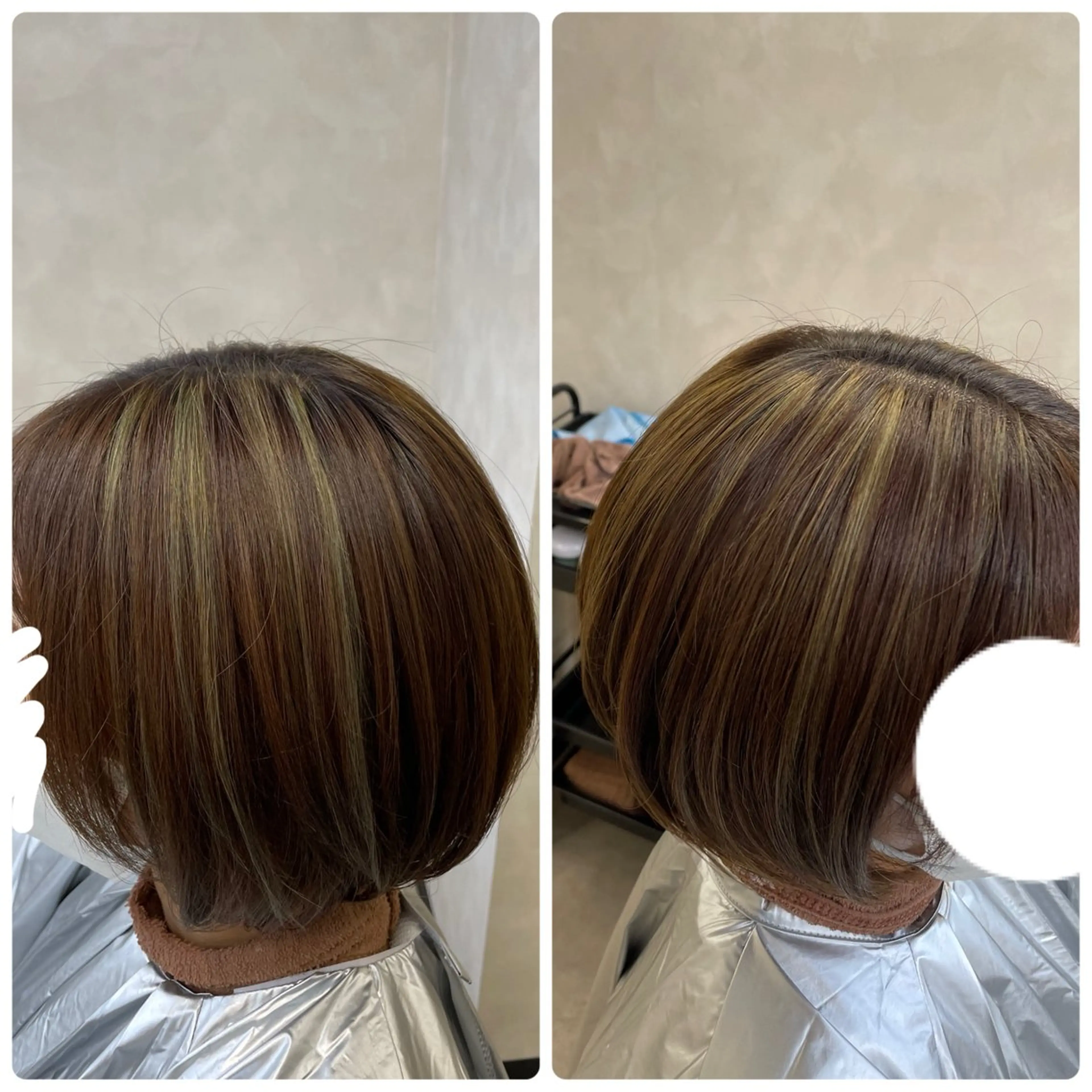 ショート カラー 石川 晴那のヘアスタイル