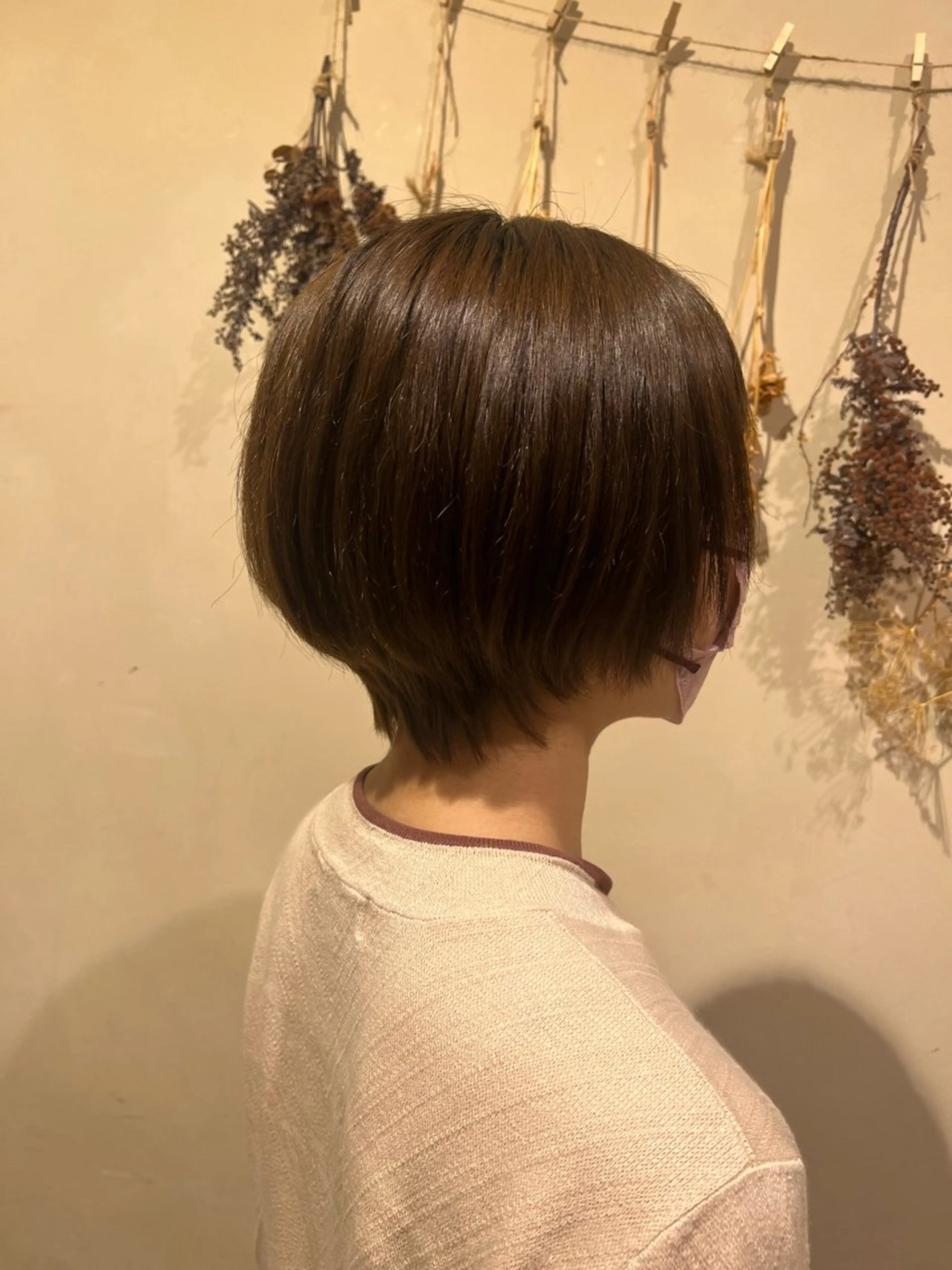 ショート シャンプーボーイセントラル所属・ミウラフウキ 髪質改善のヘアスタイル