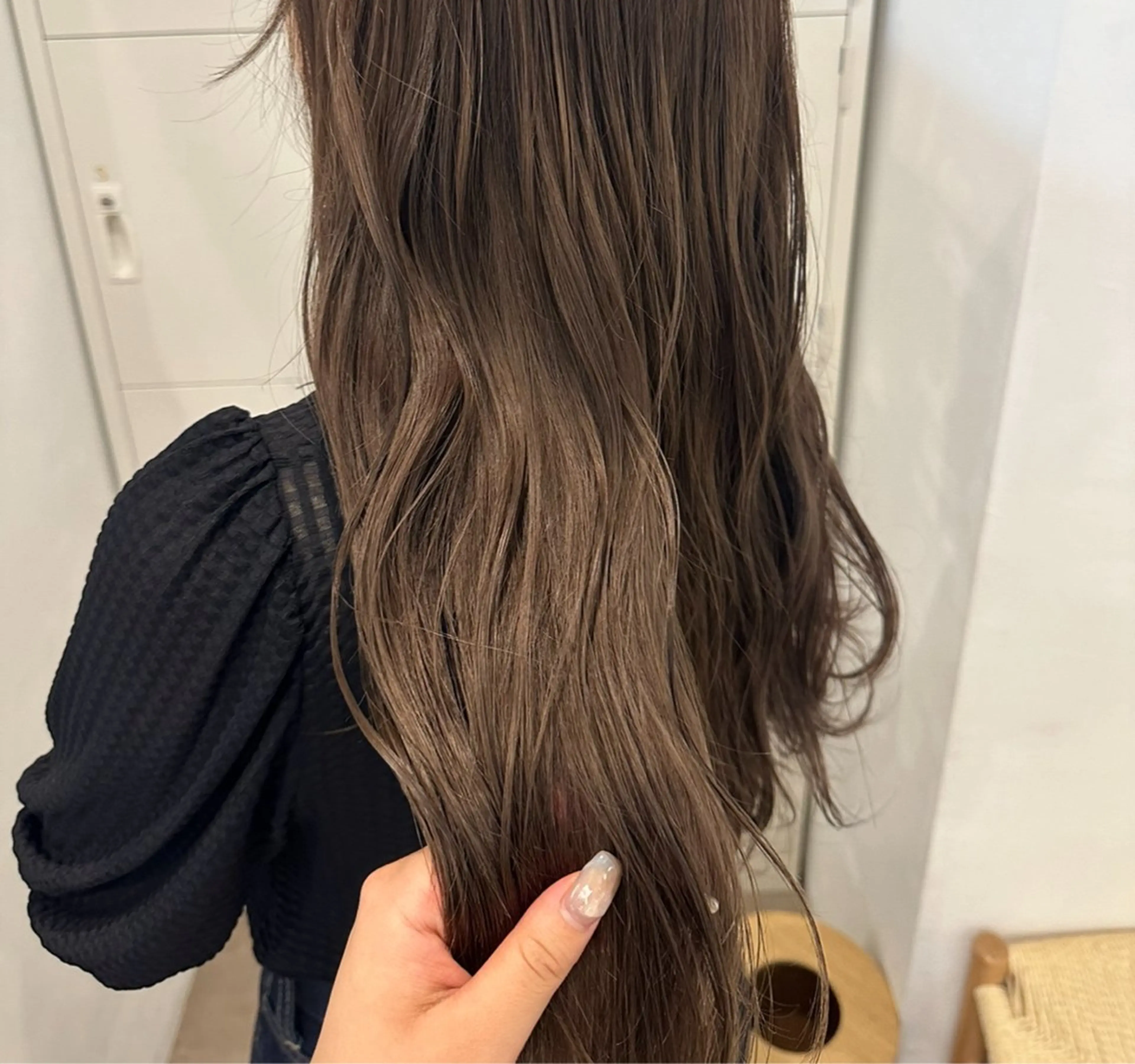 ロング カラー ヘアカラー 梅田/柔らかカラー/ オオハシ リナコのヘアスタイル