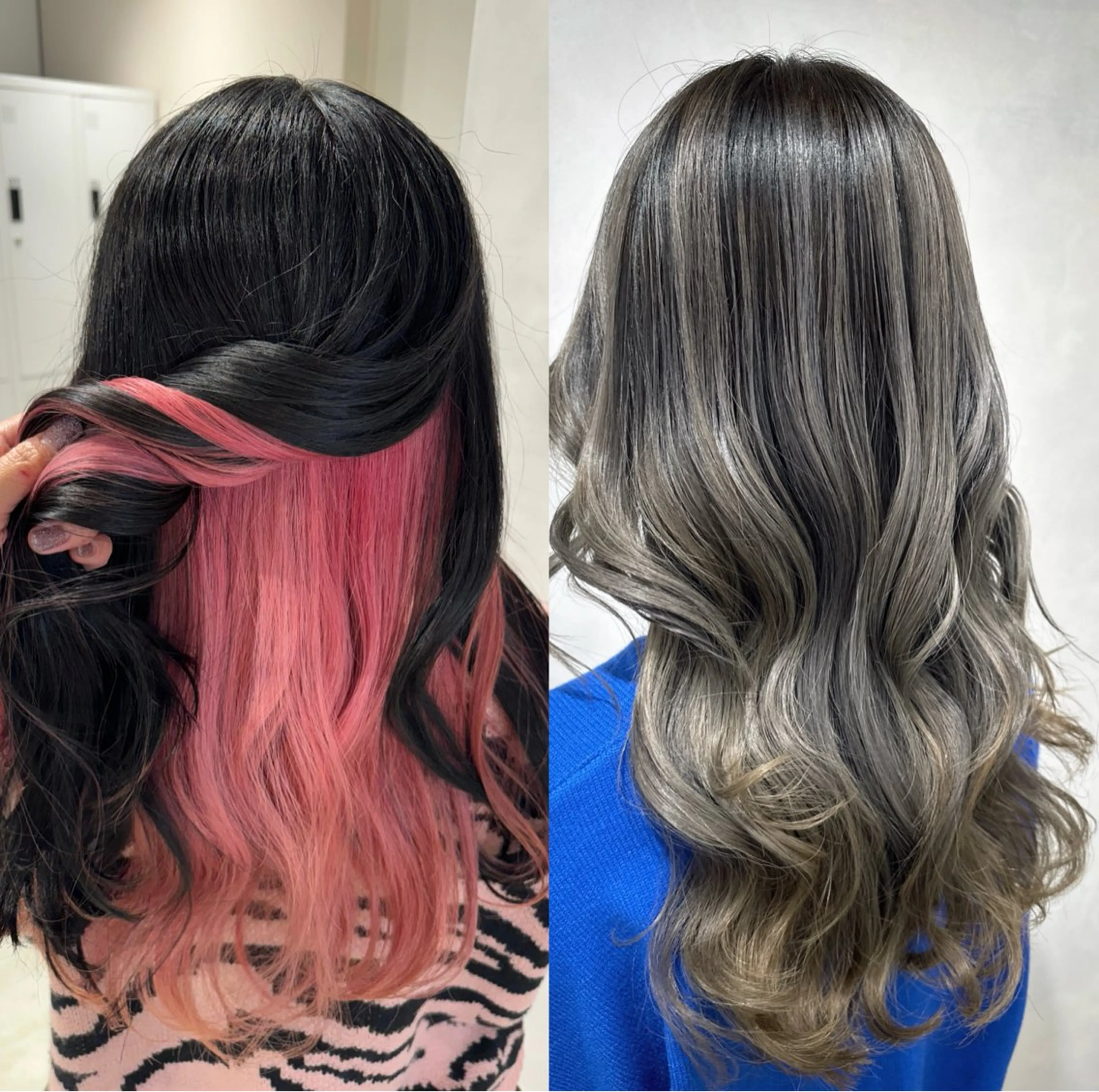 ロング カラー カット ヘアカラー トリートメント 透明感カラー✨艶髪 制作🌱山根あゆみのヘアスタイル