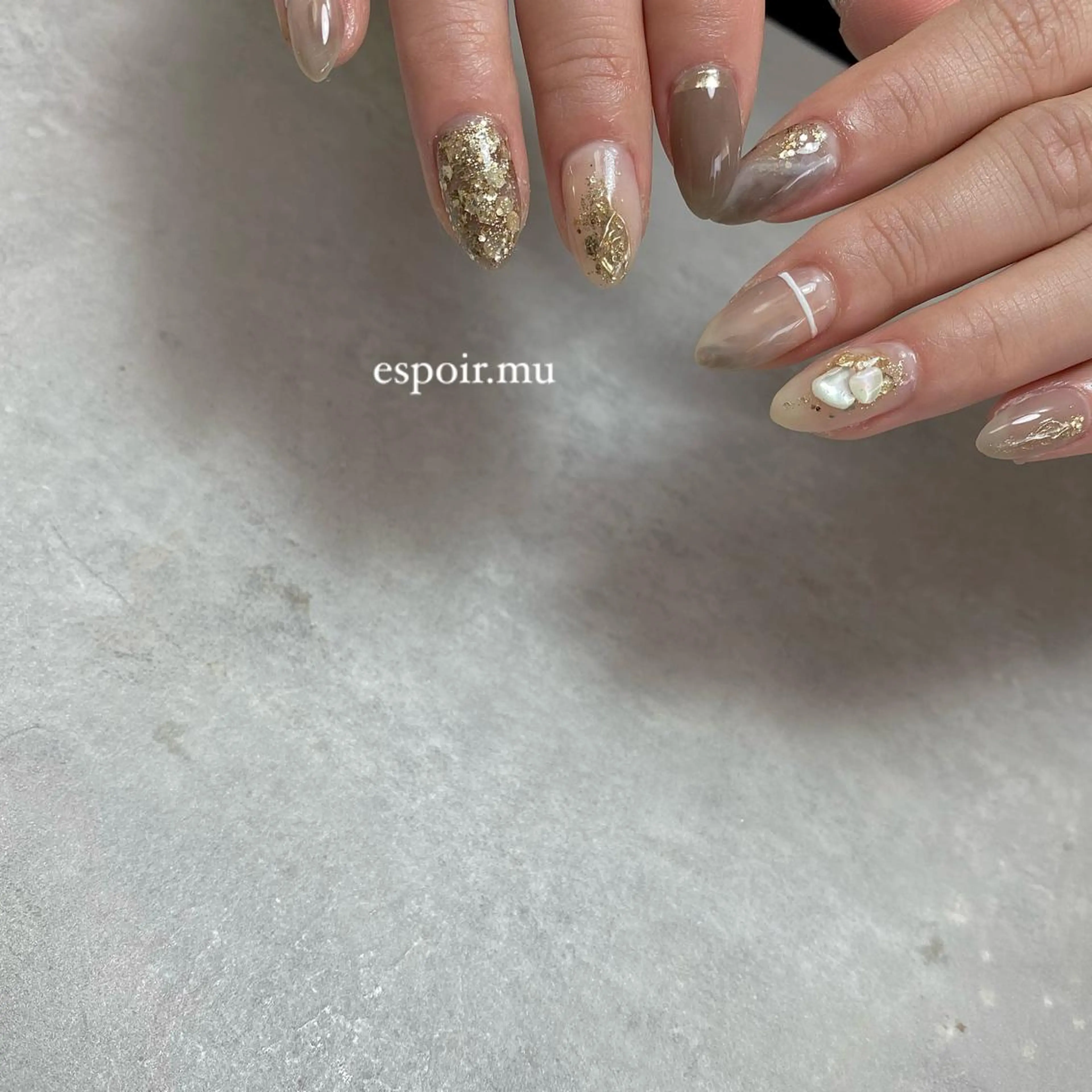 ネイル espoir. muのネイルデザイン