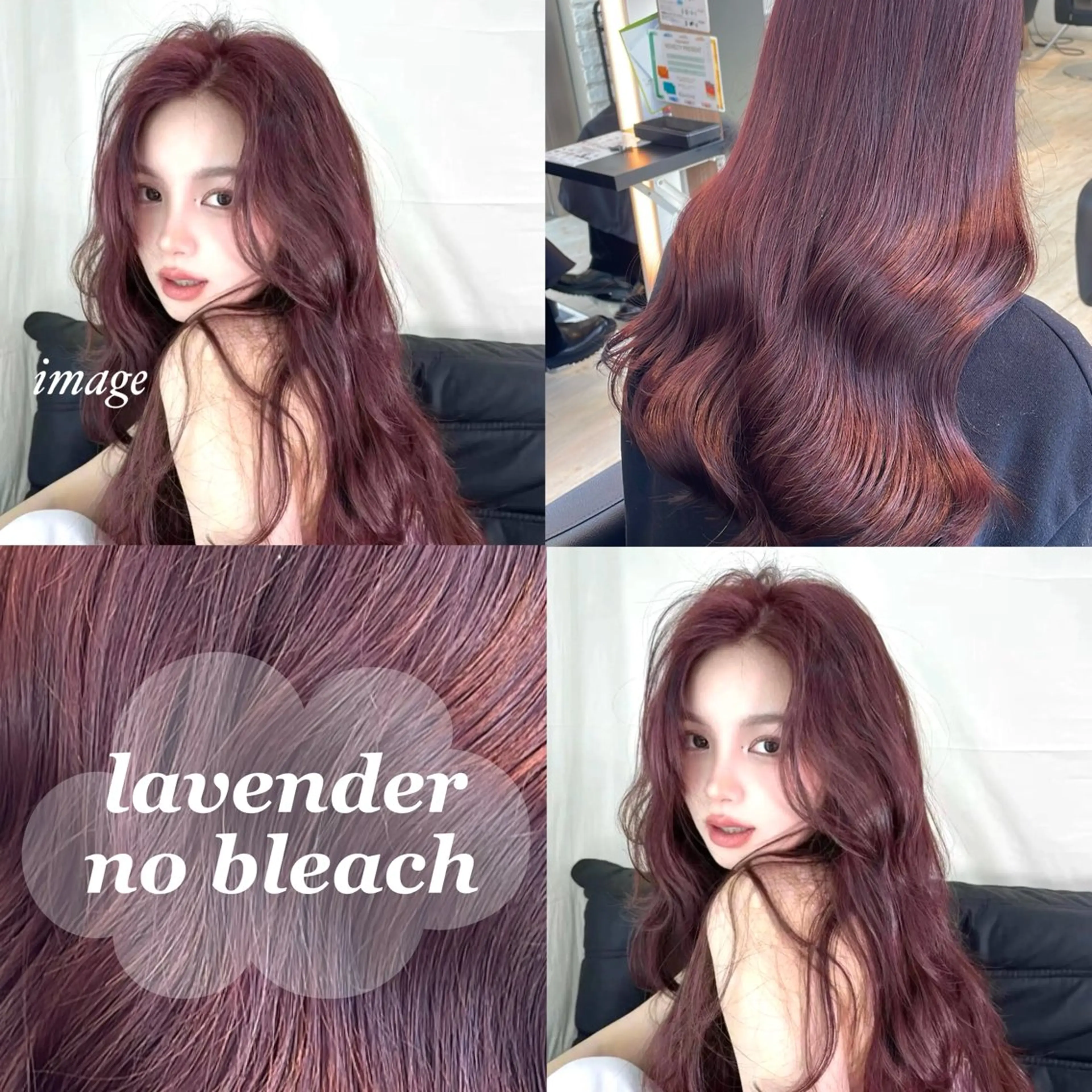 ロング カラー ブリーチ/髪質改善/ ハイトーン/暖色のヘアスタイル