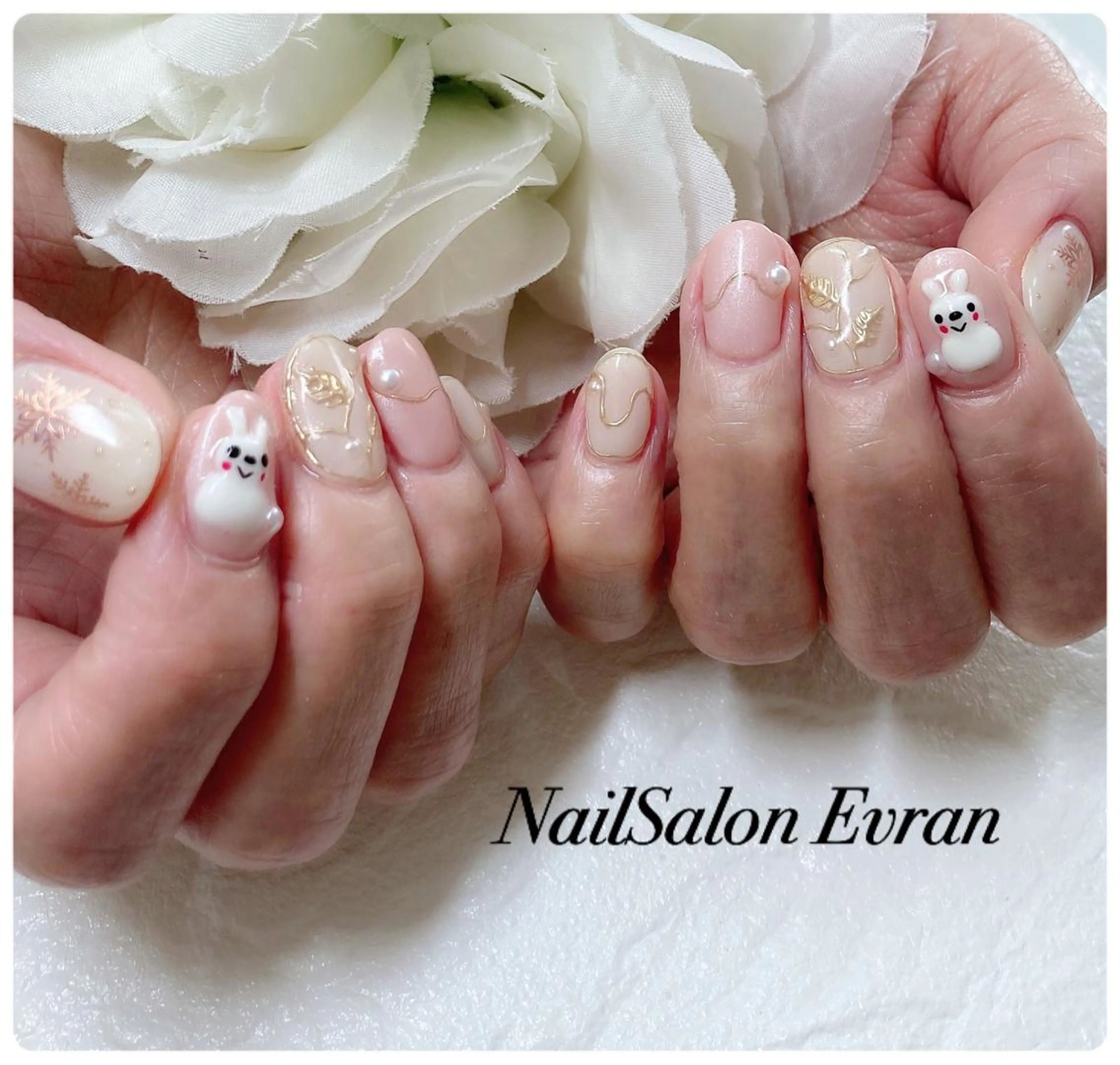 ネイル ハンドネイル Nail salon Evranのネイルデザイン